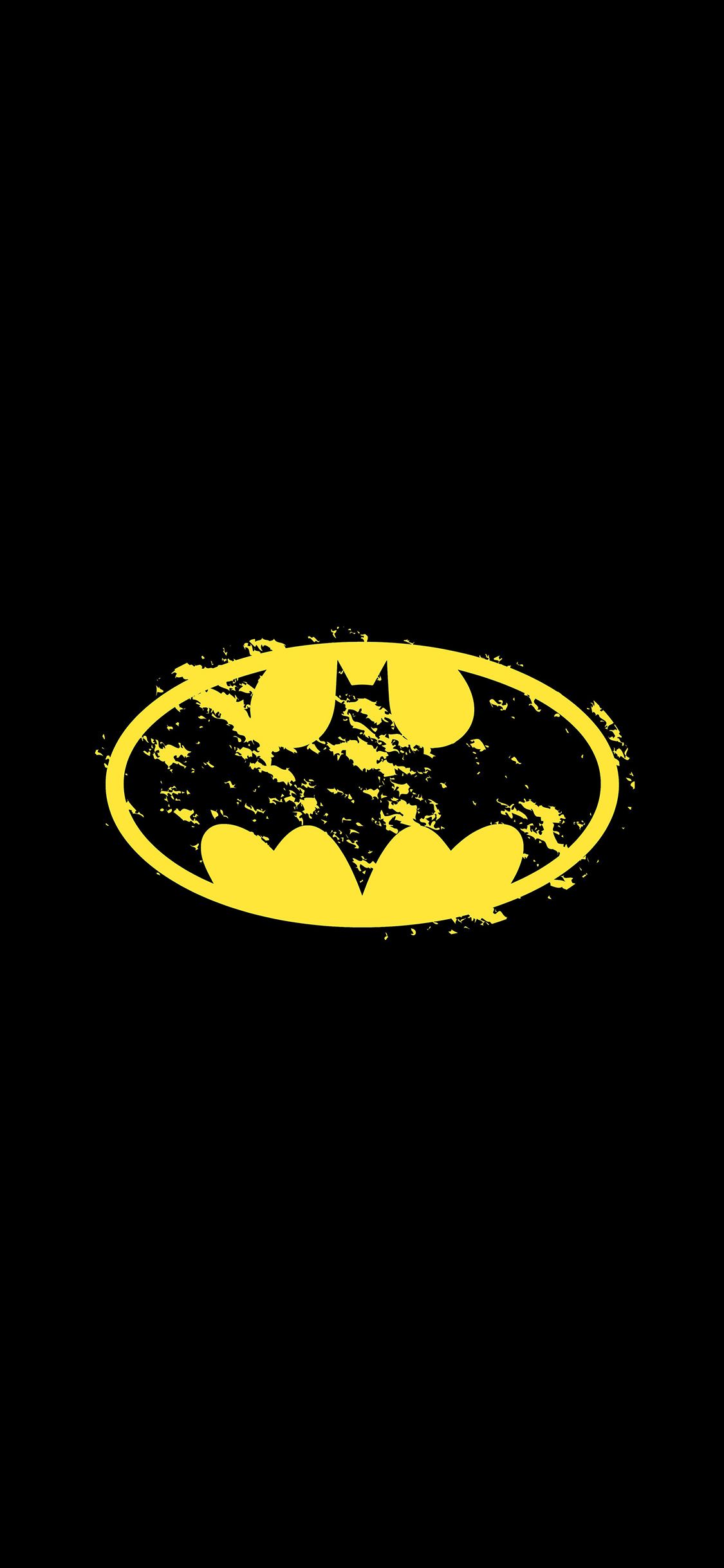 iPhone X wallpaper. batman dark art logo