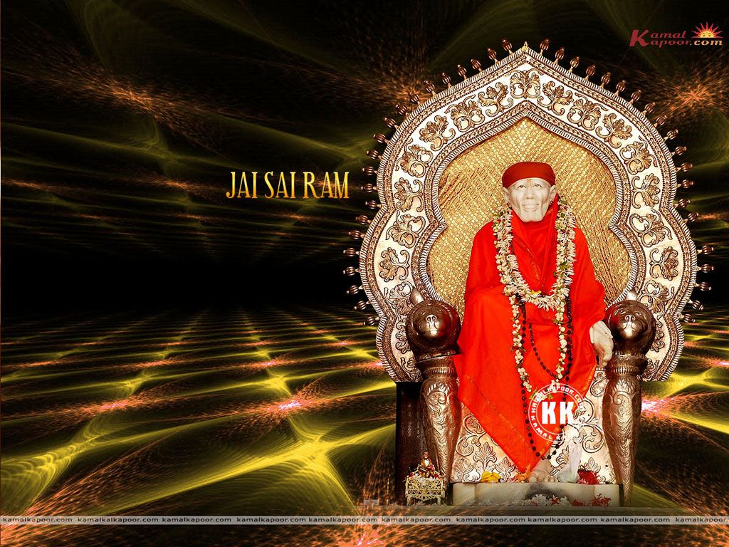 Sai Ram Wallpaper, beautiful wallpaper of Sai Ram, free download