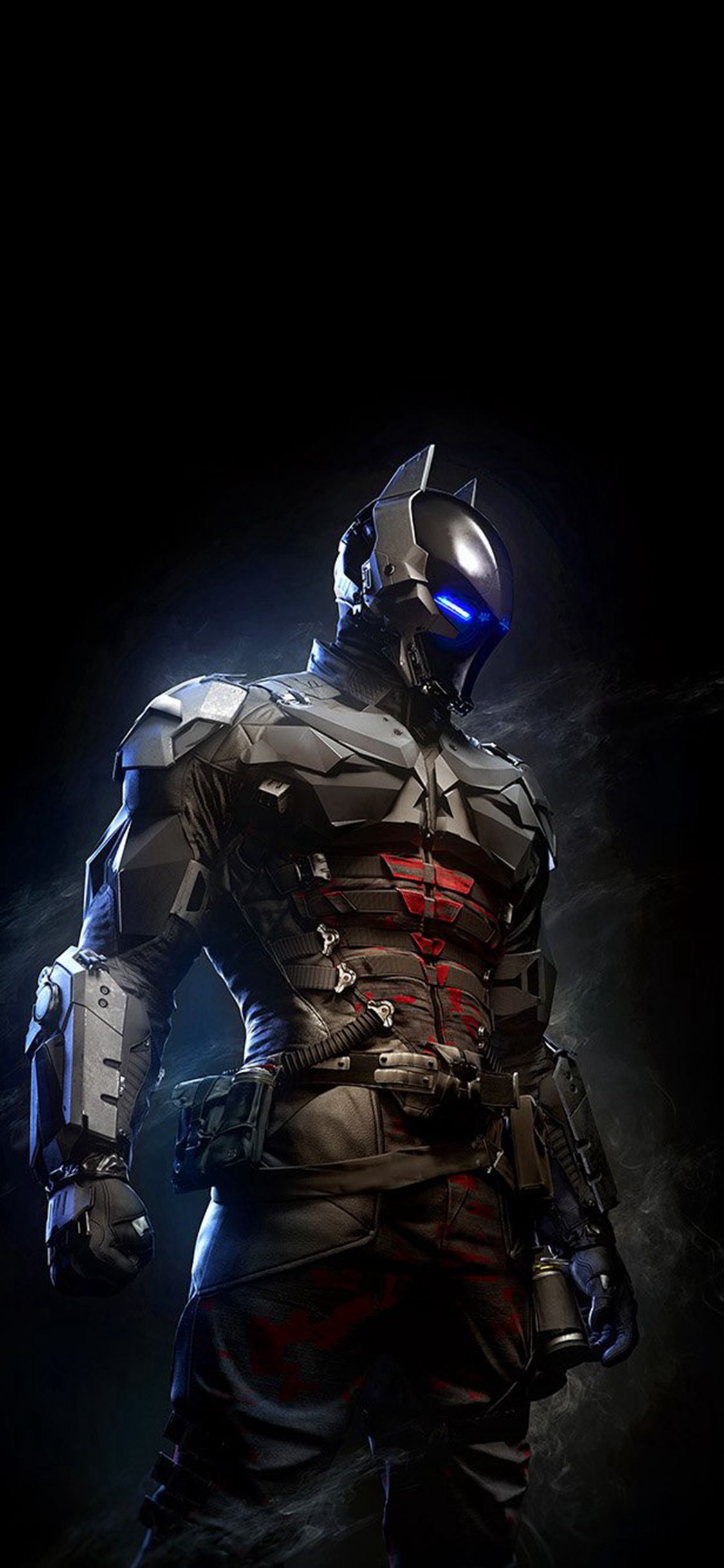 Batman Arkham Knight Body Armour iPhone X Wallpapers Free Download