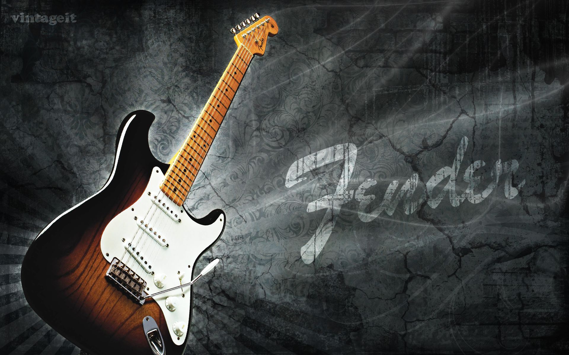 Fender Guitar Wallpaper for Computer
