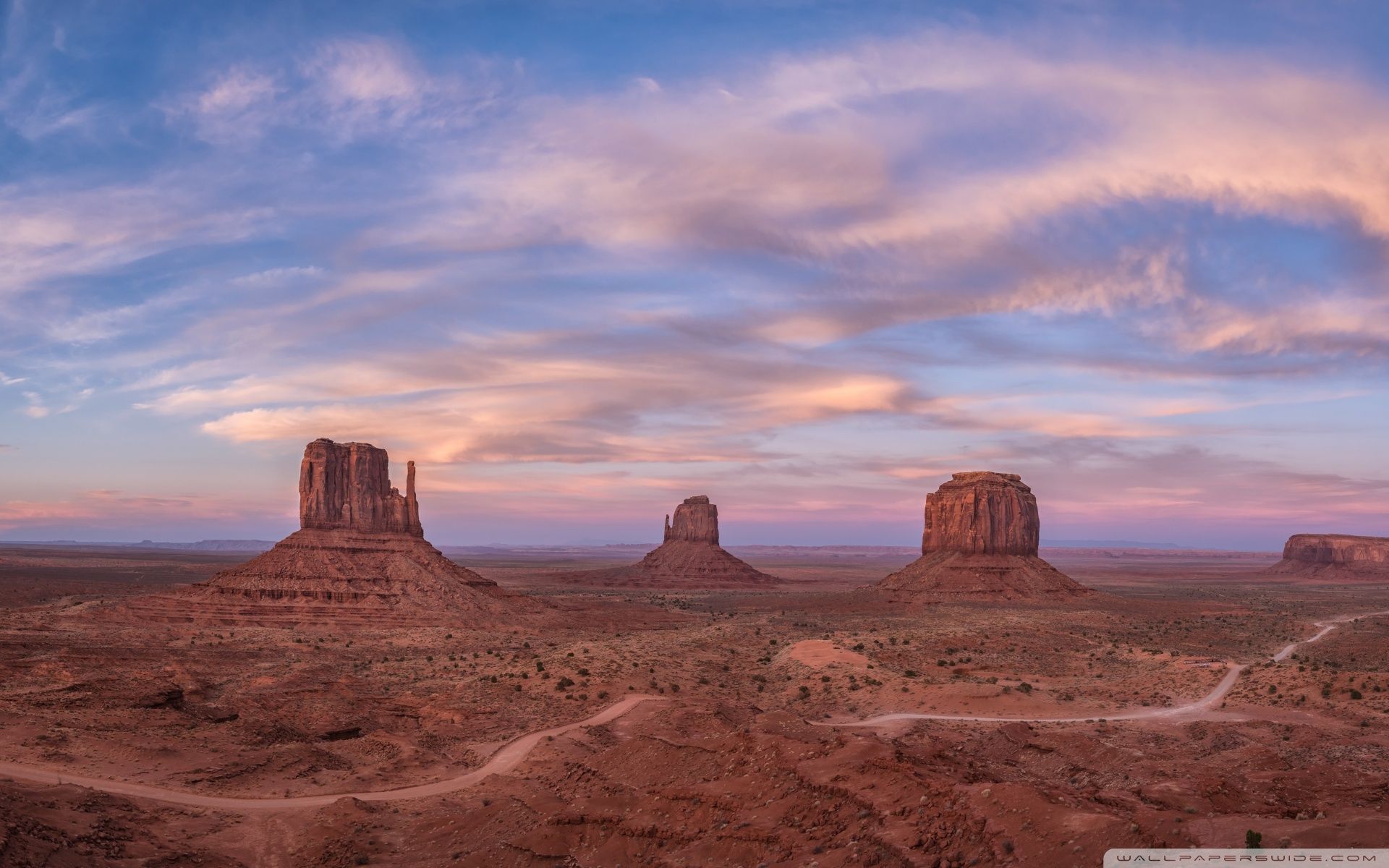 West and East Mittens Buttes, Monument Valley Navajo Tribal Park
