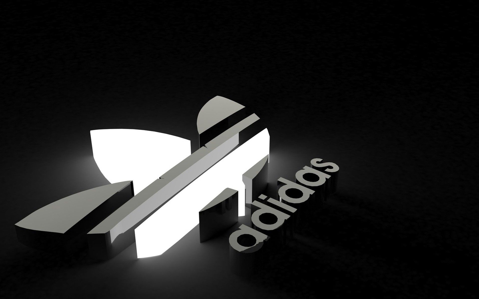 Adidas Black & White Logo