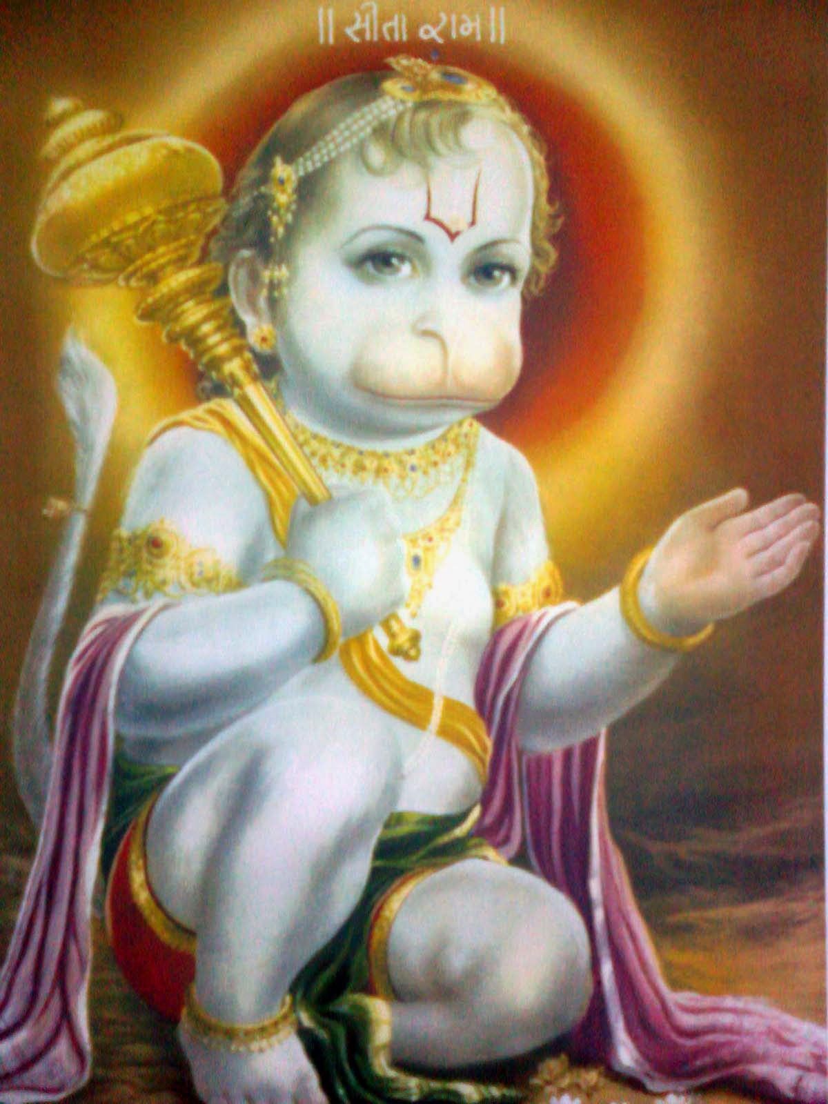 Baby Hanuman Wallpaper