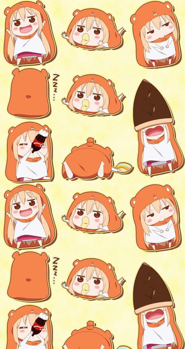 Pin oleh White Delion di umaru. Seni anime, Kartun, dan Animasi