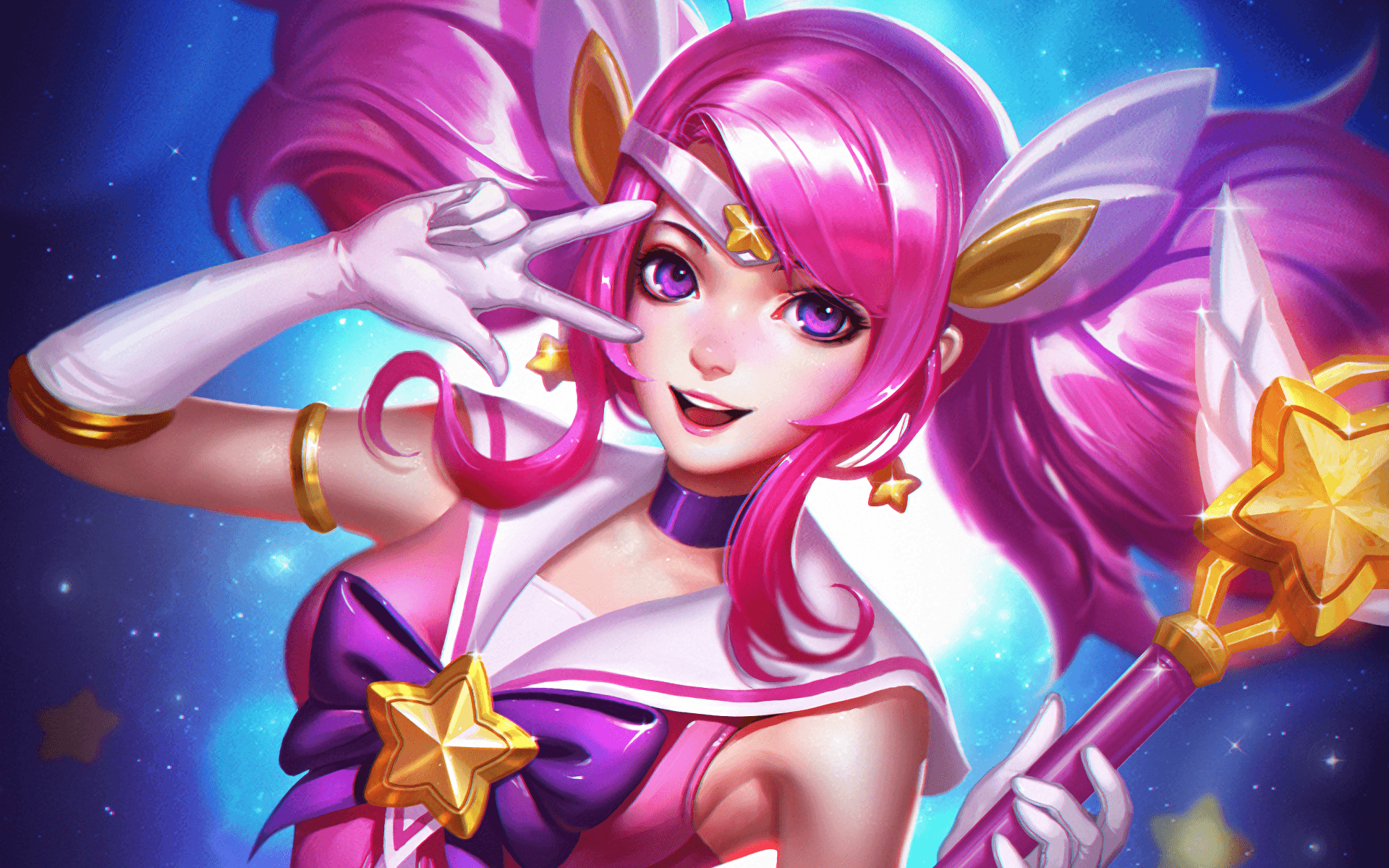 Lux (League Of Legends) HD Wallpaper