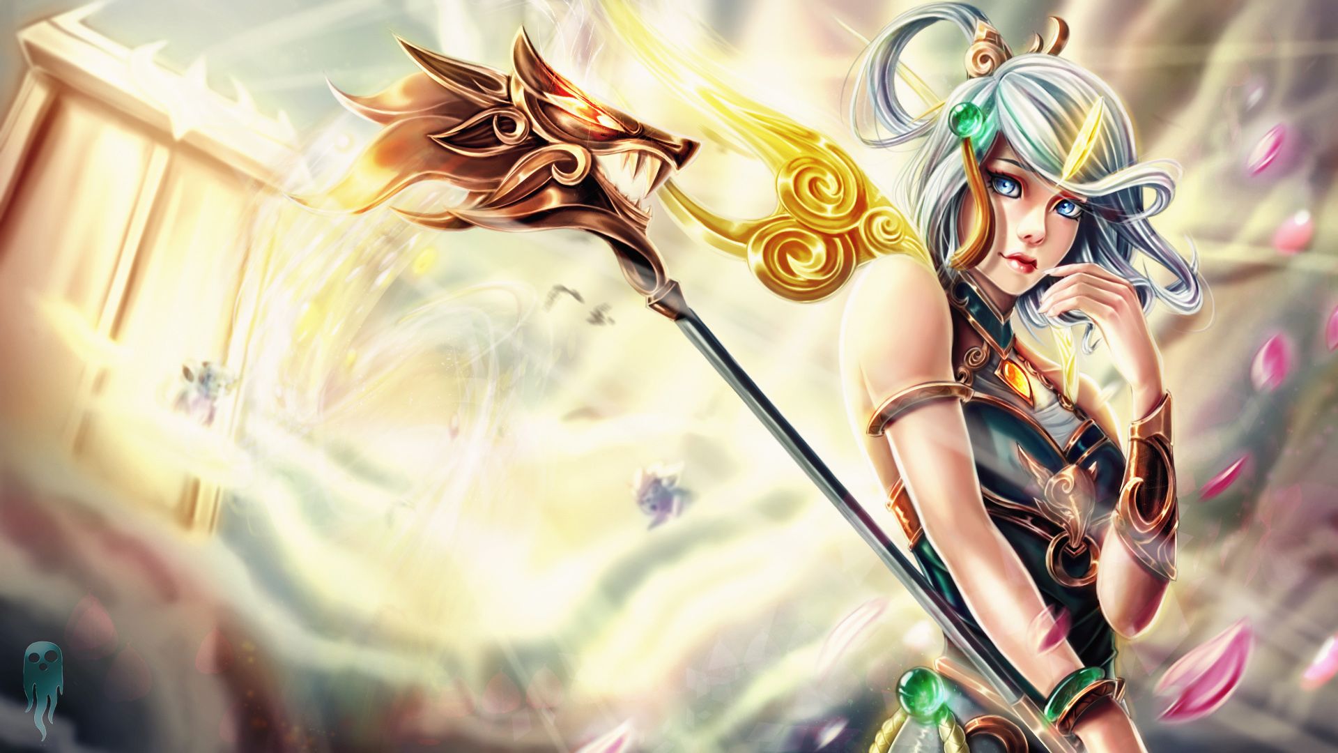 Lunar Empress Lux By Cyansoulart HD Wallpaper Background