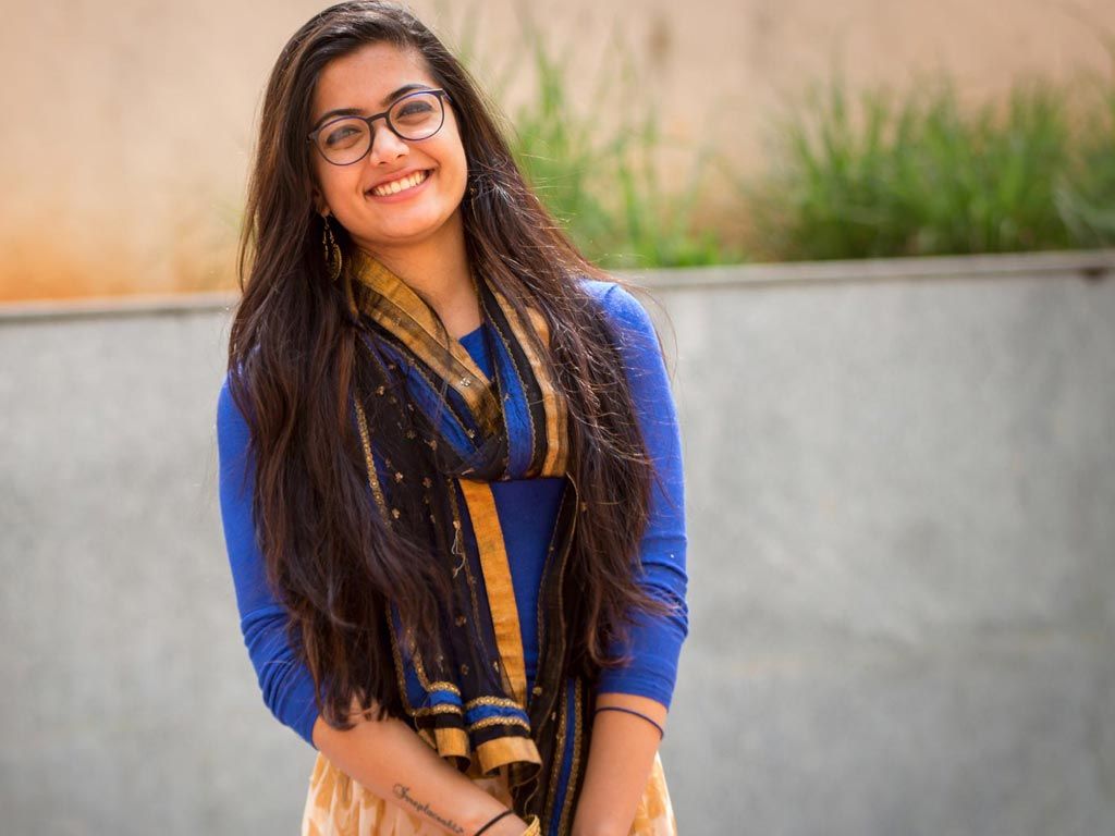 Rashmika Mandanna HQ Wallpaper. Rashmika Mandanna Wallpaper
