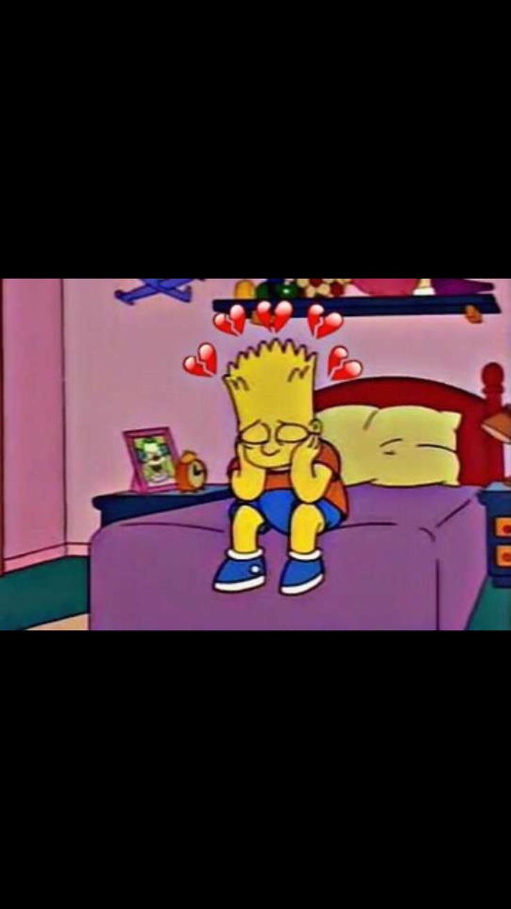 Bart Simpson Sad Wallpaper