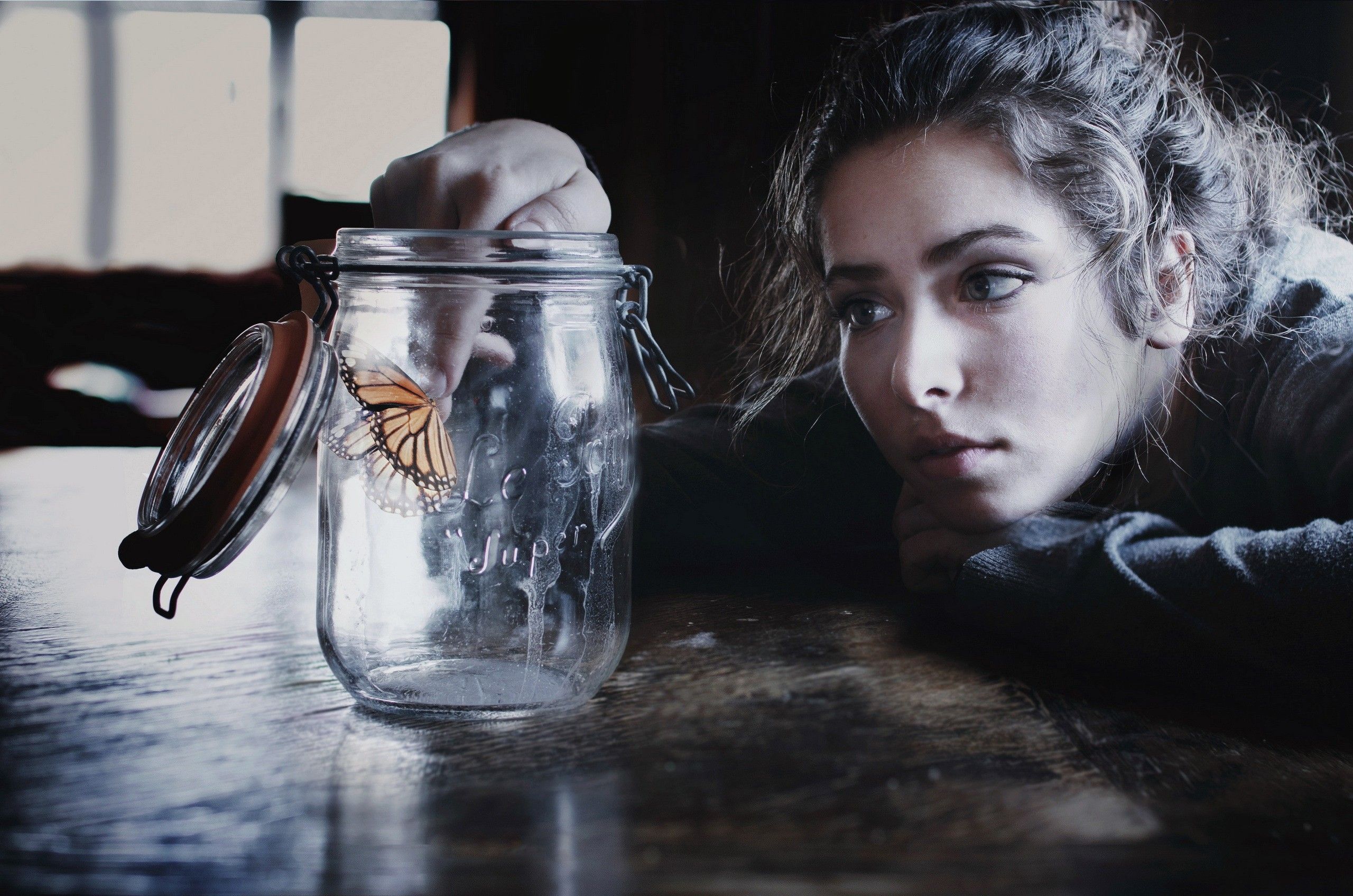 #butterfly, #model, #women, wallpaper. People wallpaper