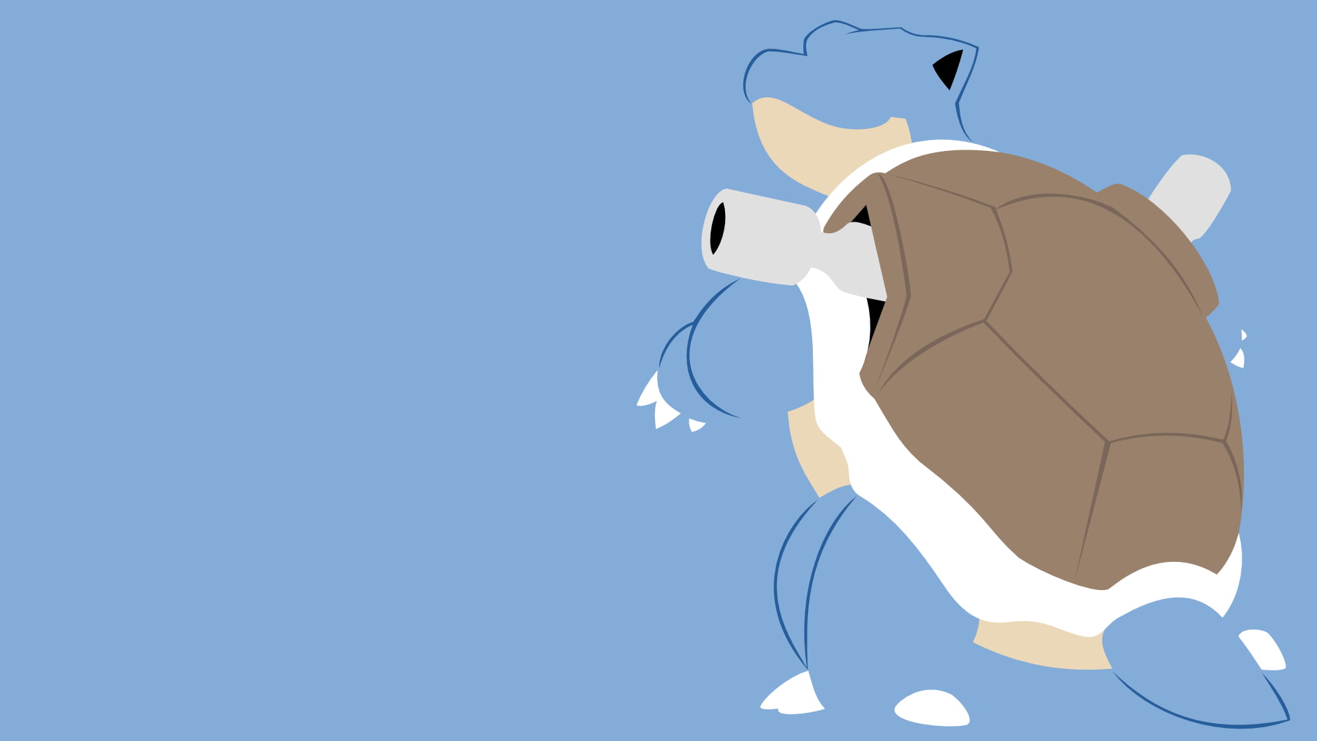Pokemon Blastoise Digital Illustration, Pokémon, Video