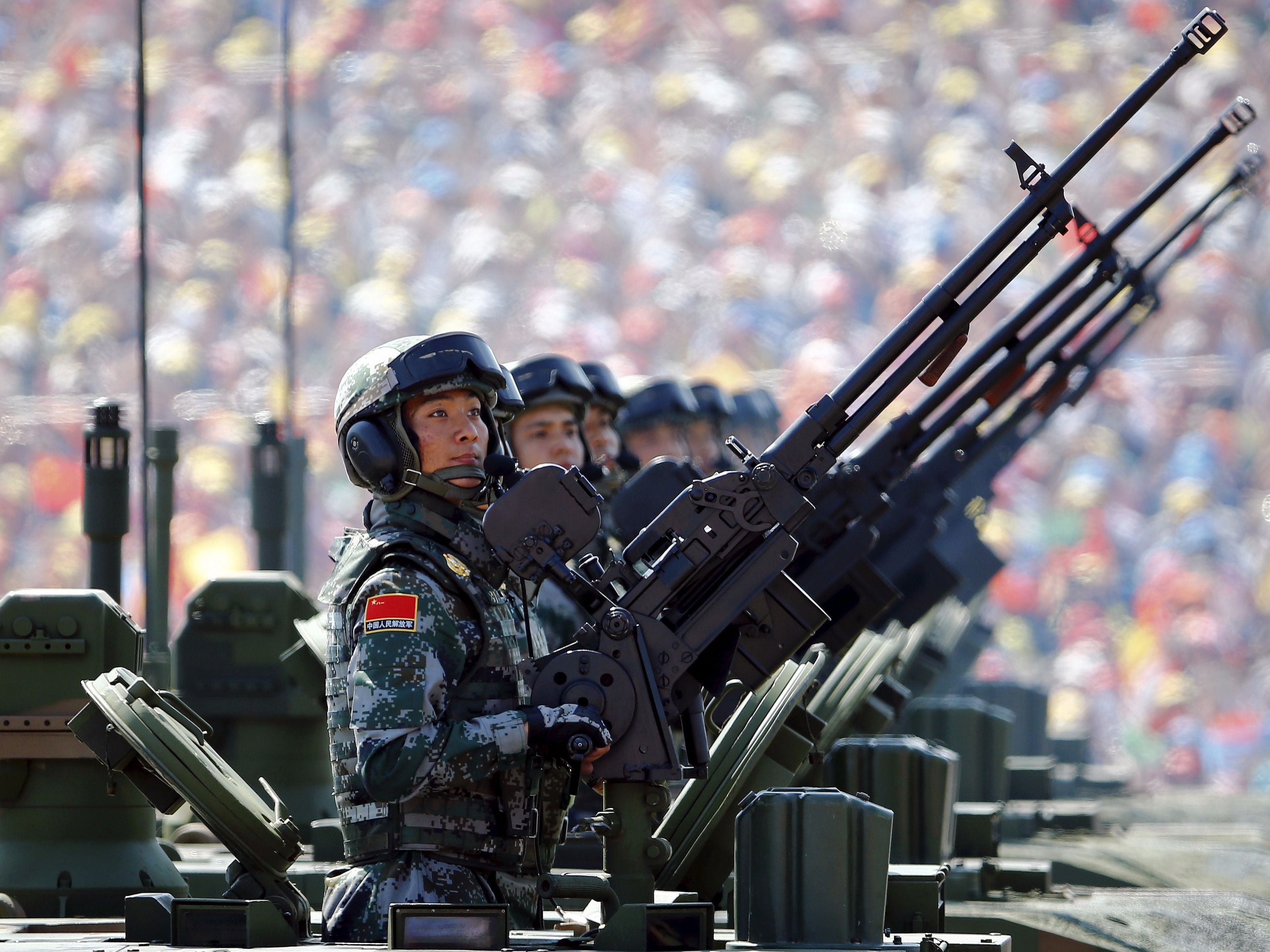 Chinese Army Looks serious HD Wallpaper. Background Imagex2400
