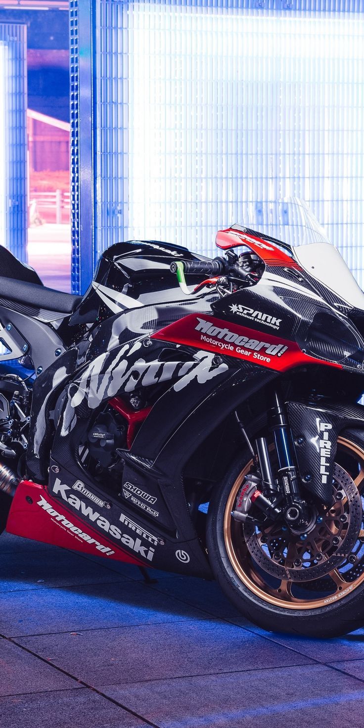 Awe Inspiring Wallpaper Kawasaki Ninja ZX 10R, Sports Bike, 2019