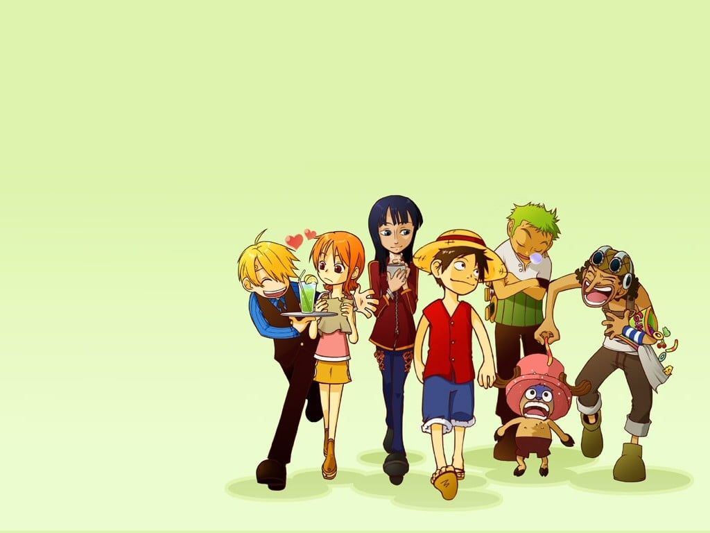 One Piece wallpapers illustration, One Piece, anime, Monkey D