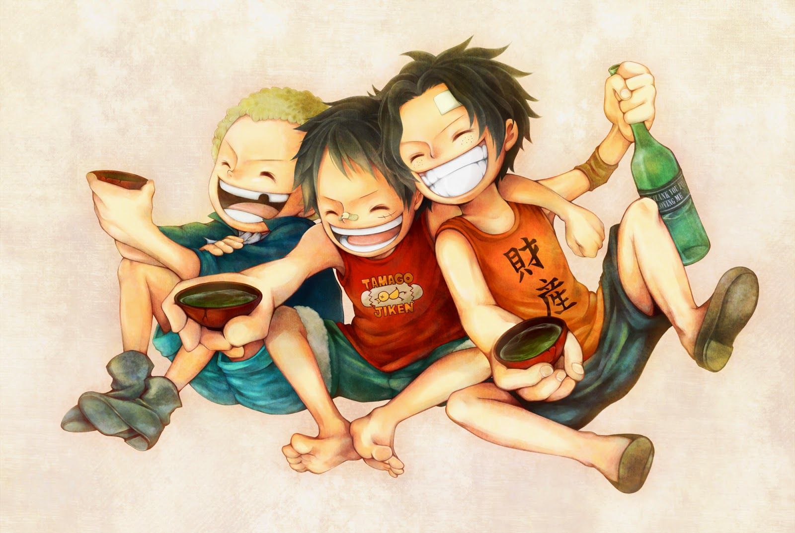 One Piece Wallpapers Ace Sabo Luffy