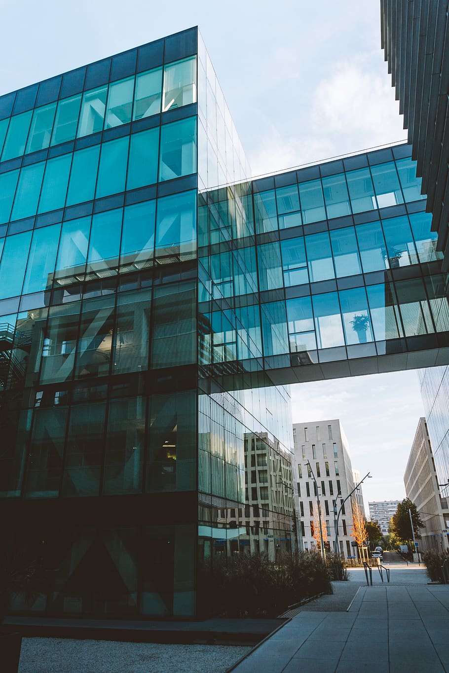 HD wallpaper: france, nantes, cic, building, architecture, vsco