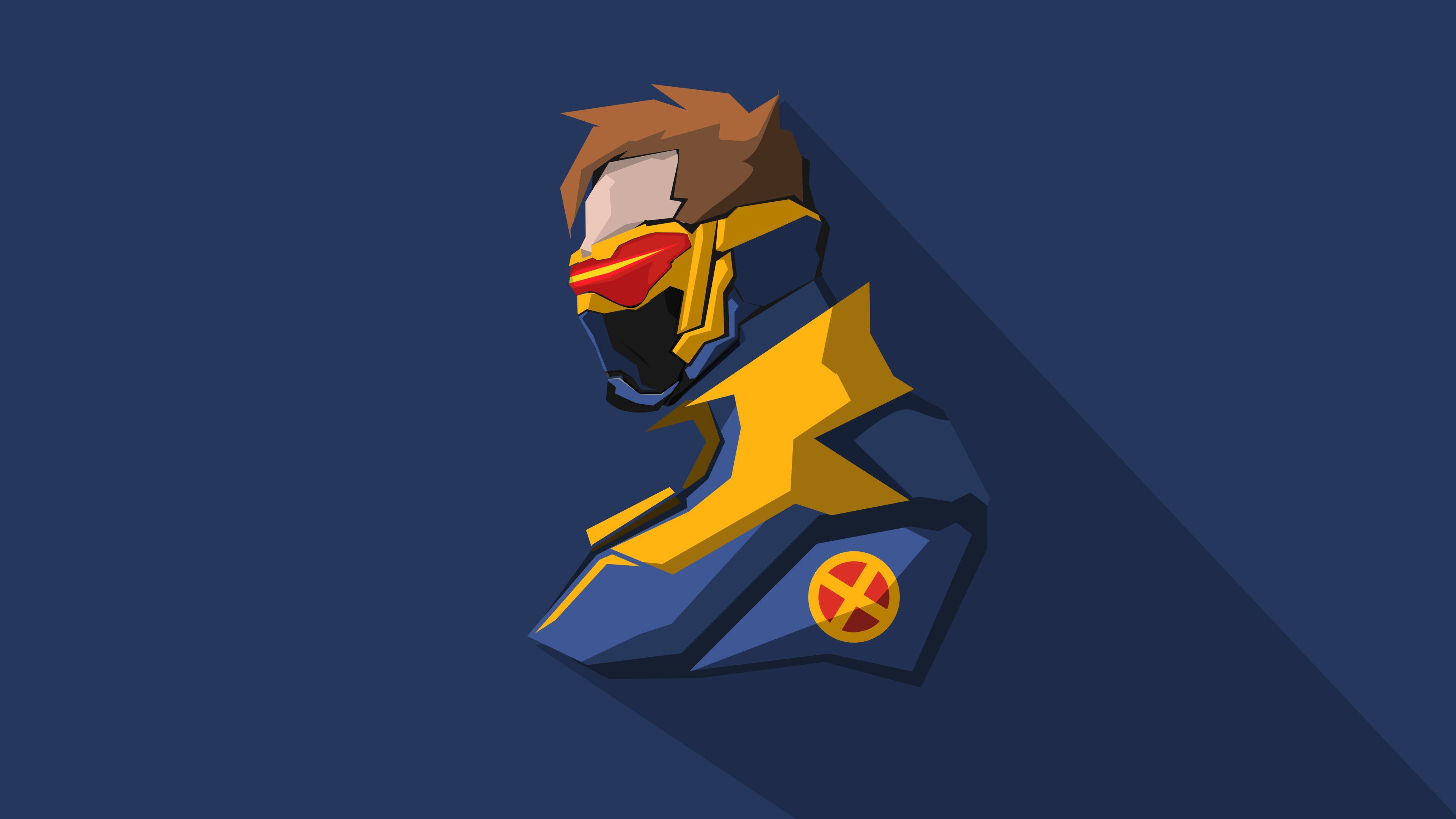 Soldier 76 Overwatch Minimal Artwork 4K. Soldier 76, Overwatch