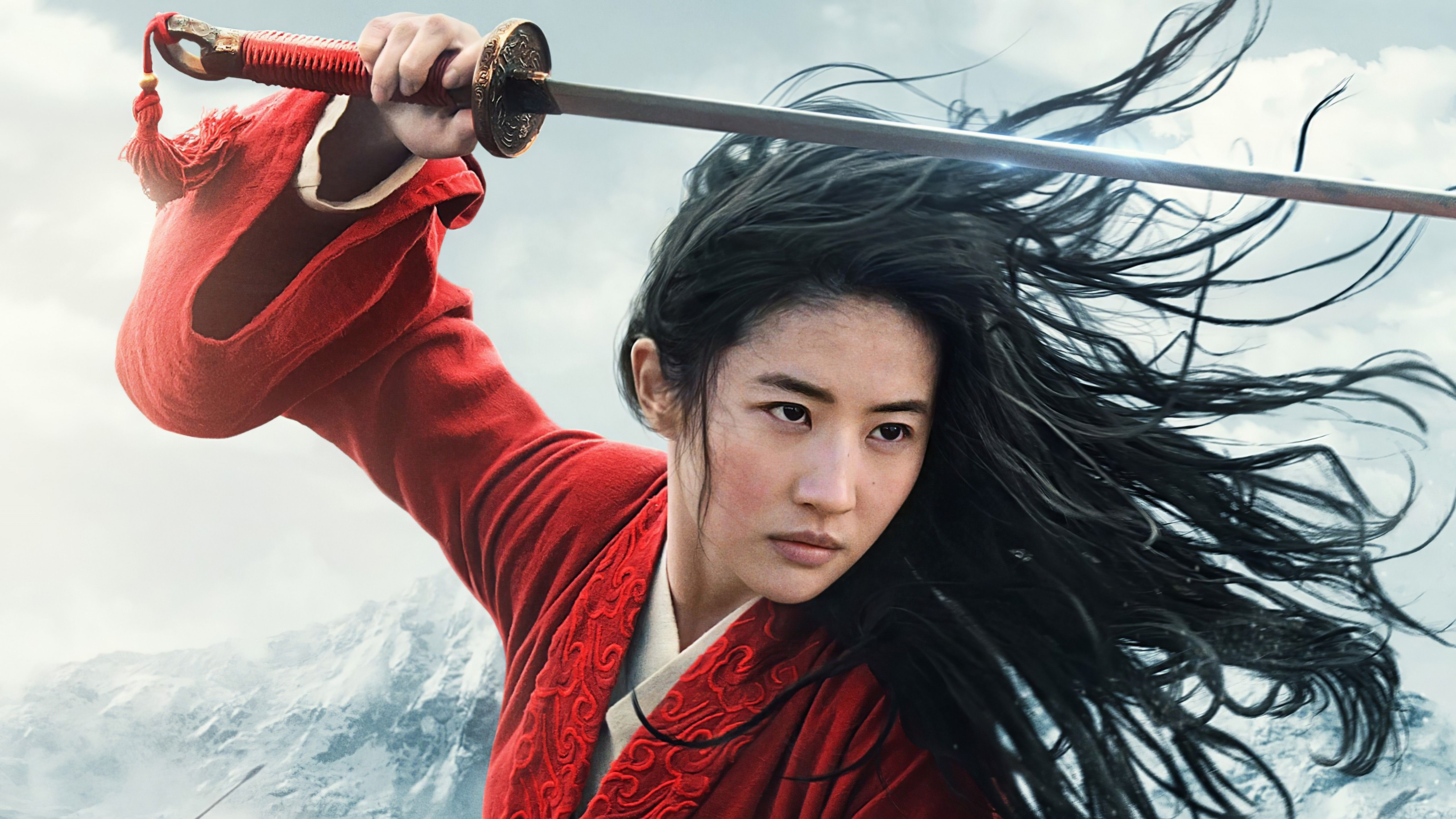 Wallpaper Mulan, Yifei Liu, poster, 5K, Movies