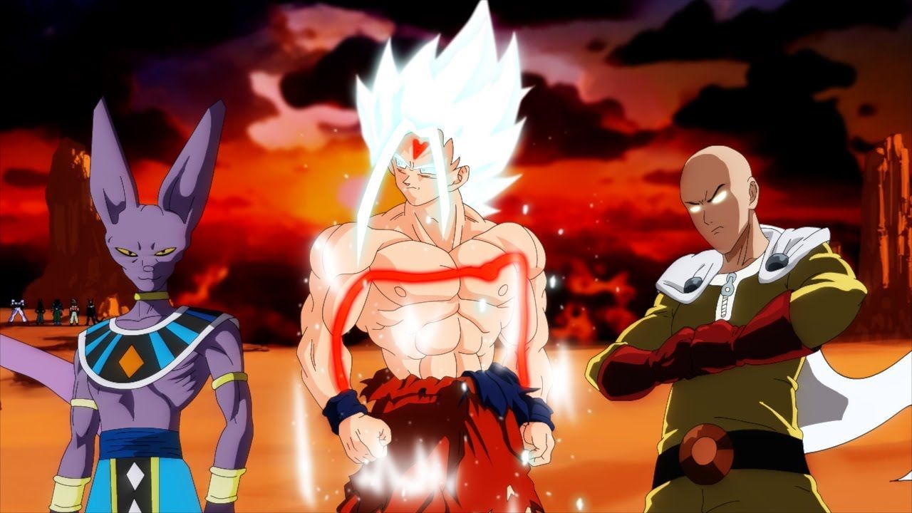 Anime War 1: Rise of the Evil Gods. Anime, Goku vs