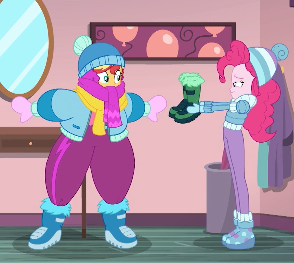 Equestria Girls Holiday Unwrapped image of girls in new winter