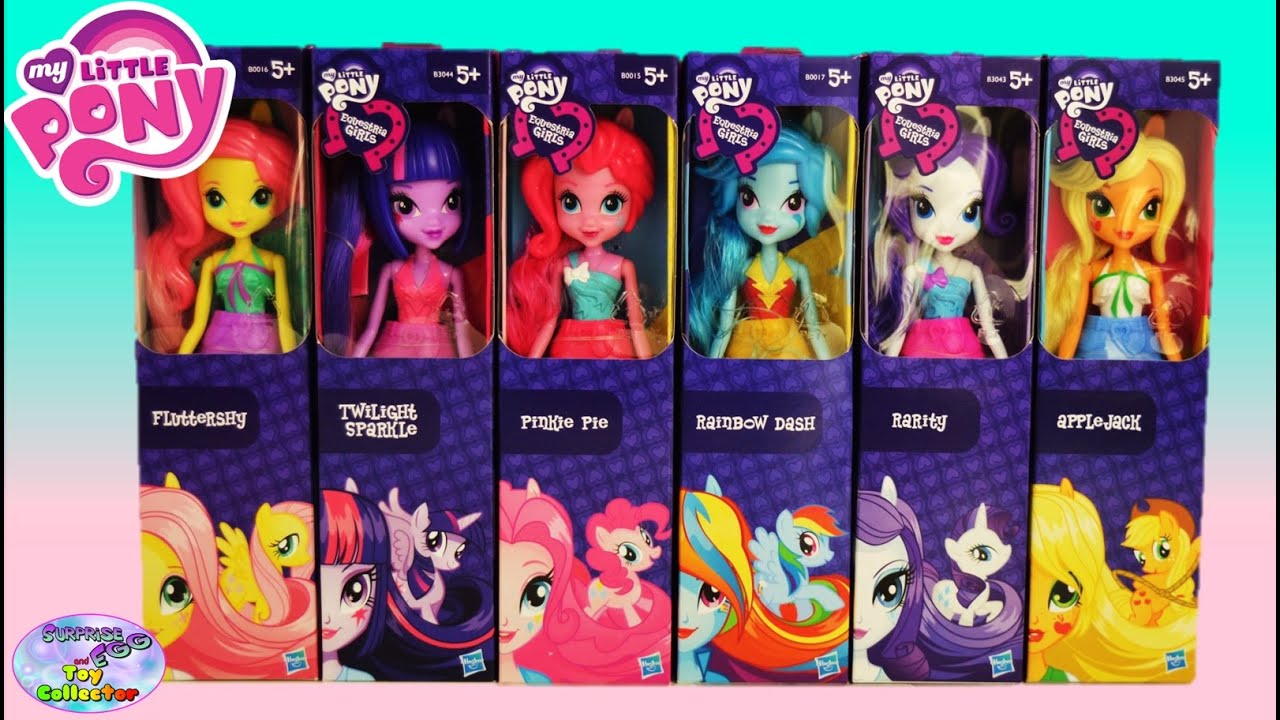 My Little Pony Equestria Girls Rainbow Dash Applejack Pinkie Pie