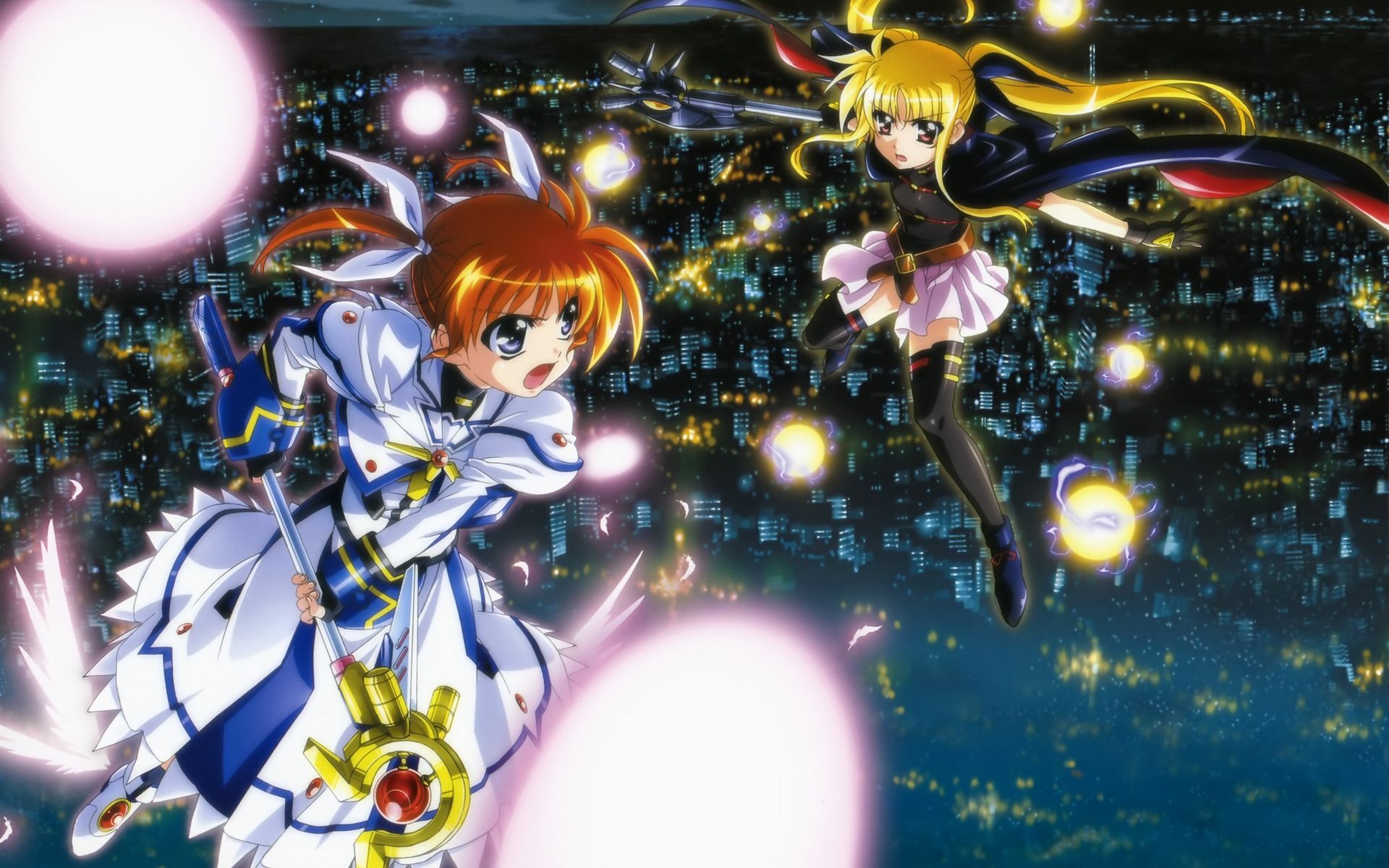 Magical Girl Lyrical Nanoha HD Wallpaper Shoujo Lyrical