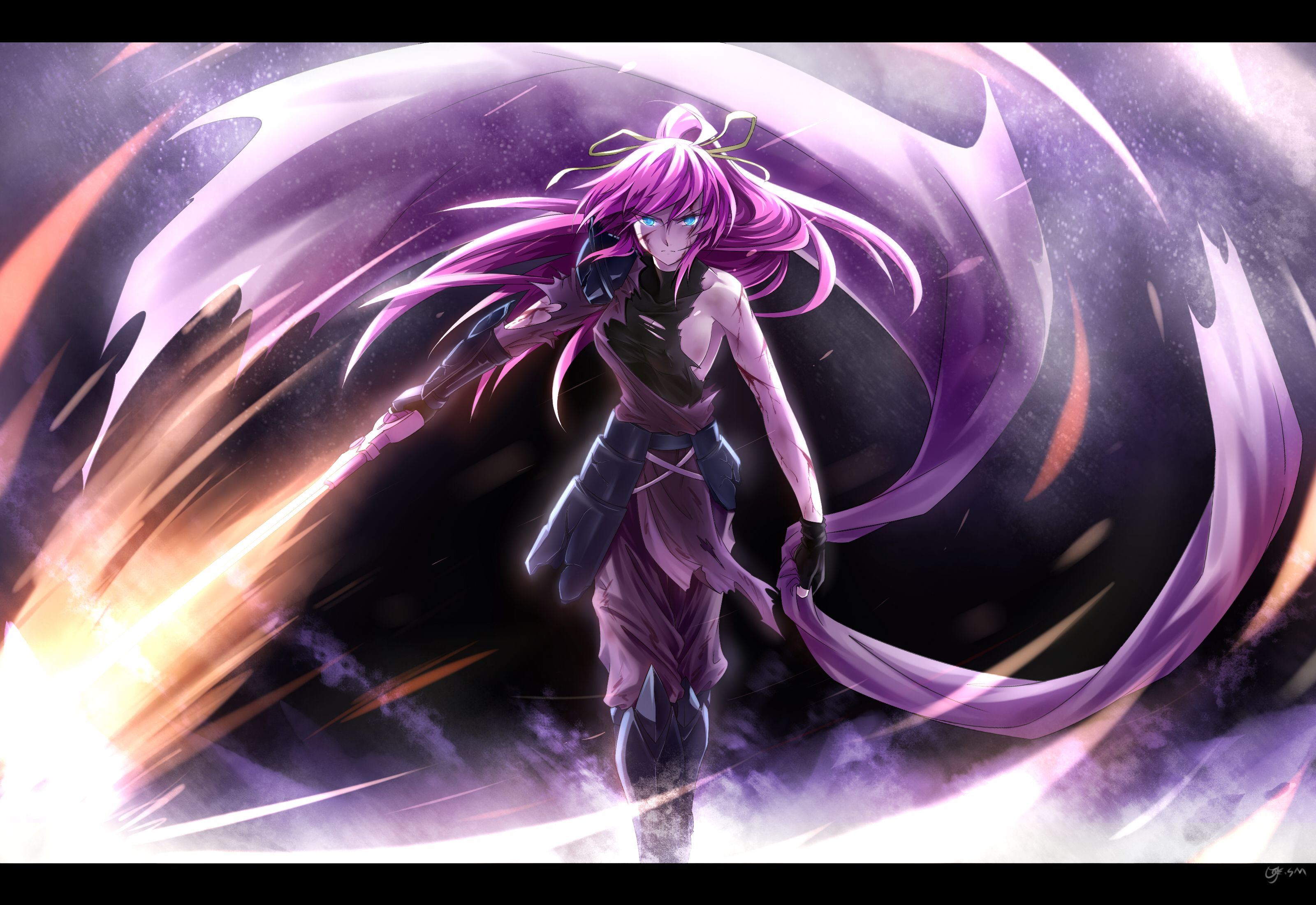Magical Girl Lyrical Nanoha Strikers Wallpaper E For Extinction Wallpaper & Background Download