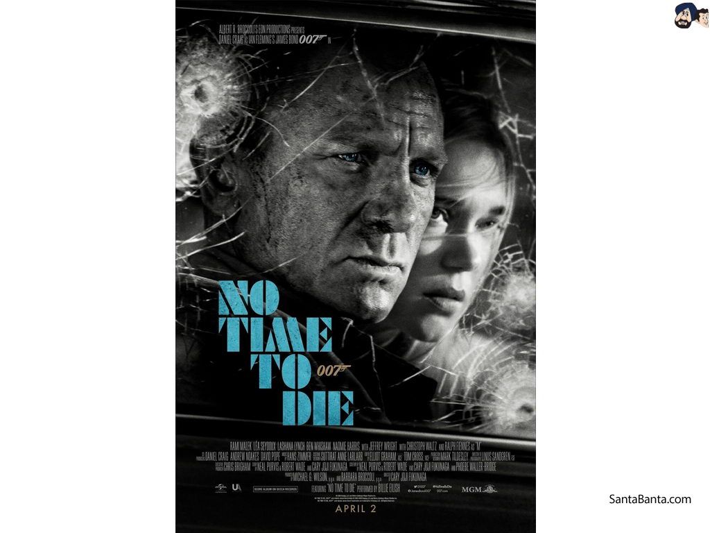 Free Download No Time to Die HD Movie Wallpapers