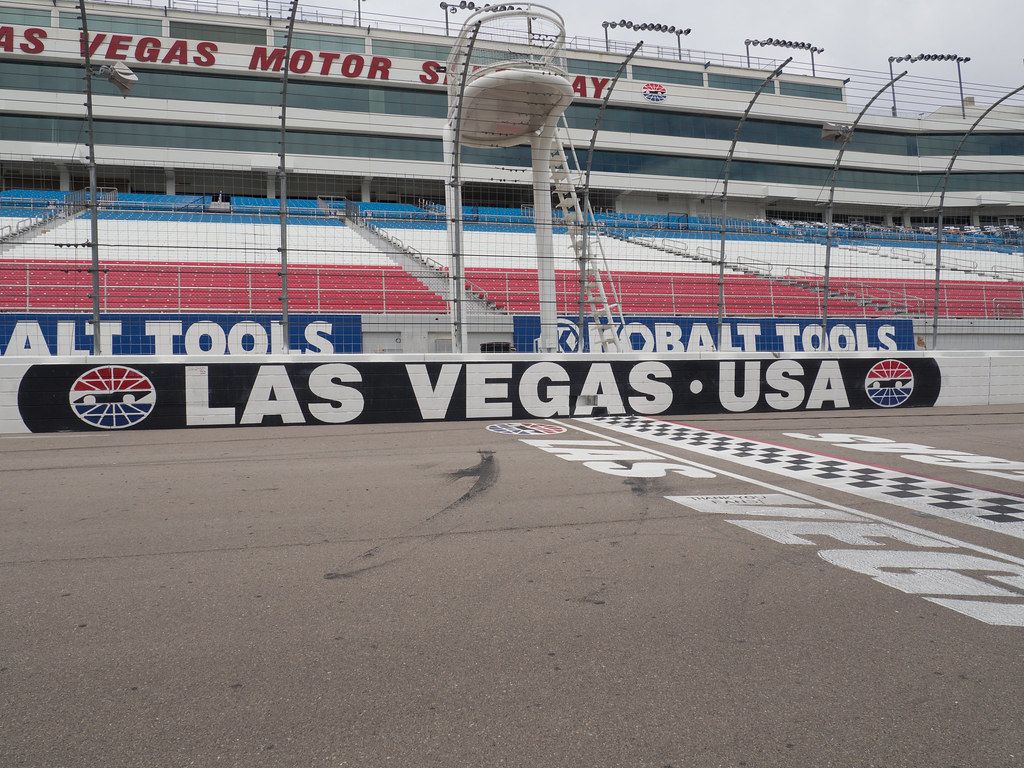 Las Vegas Motor Speedway. Opened in the Las Vegas Mot