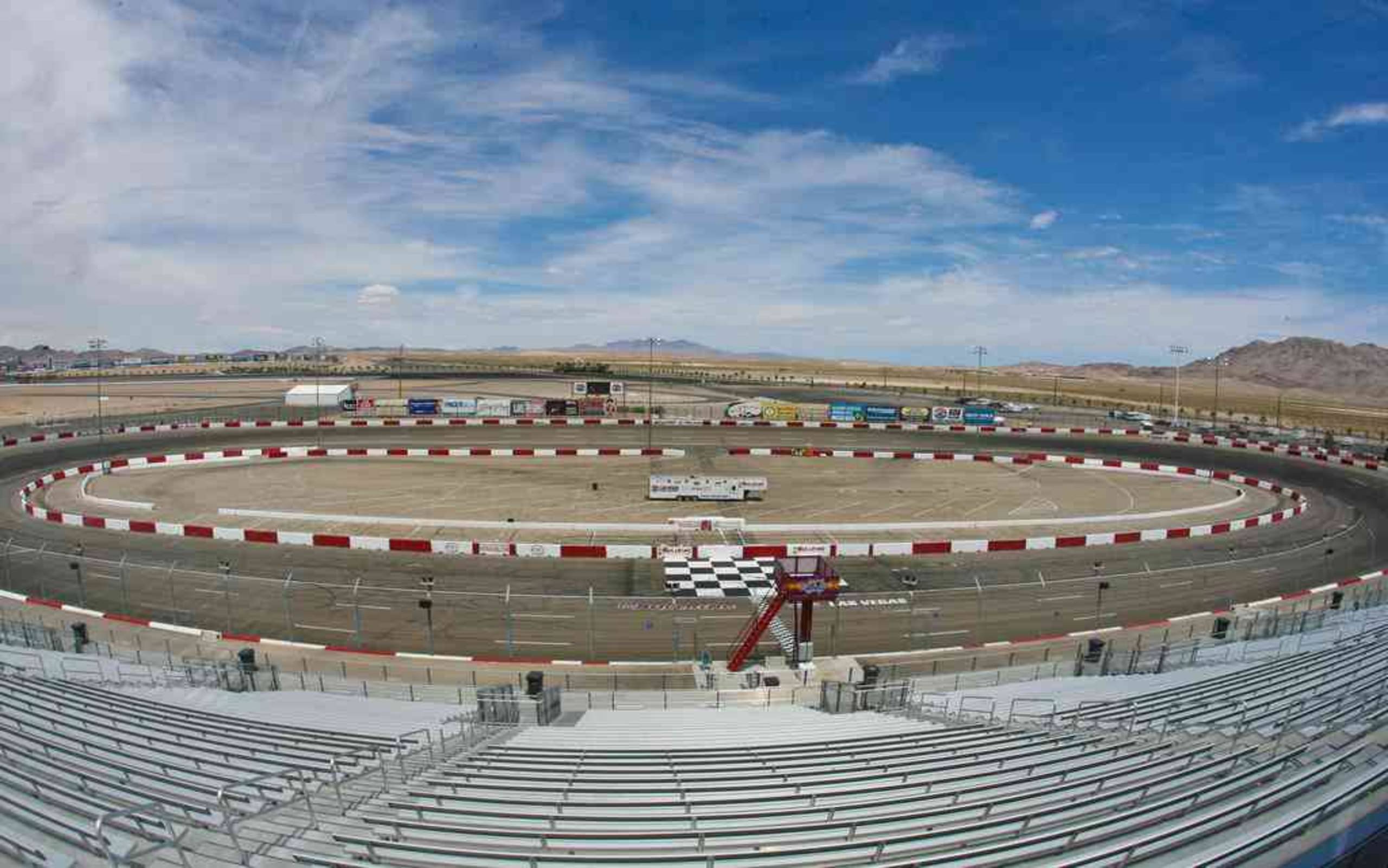 No Truck Series race for the Las Vegas Motor Speedway Bullring but