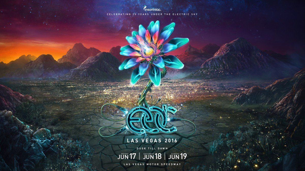 Festivals. Electric Daisy Carnival Las Vegas 2016 at Las Vegas