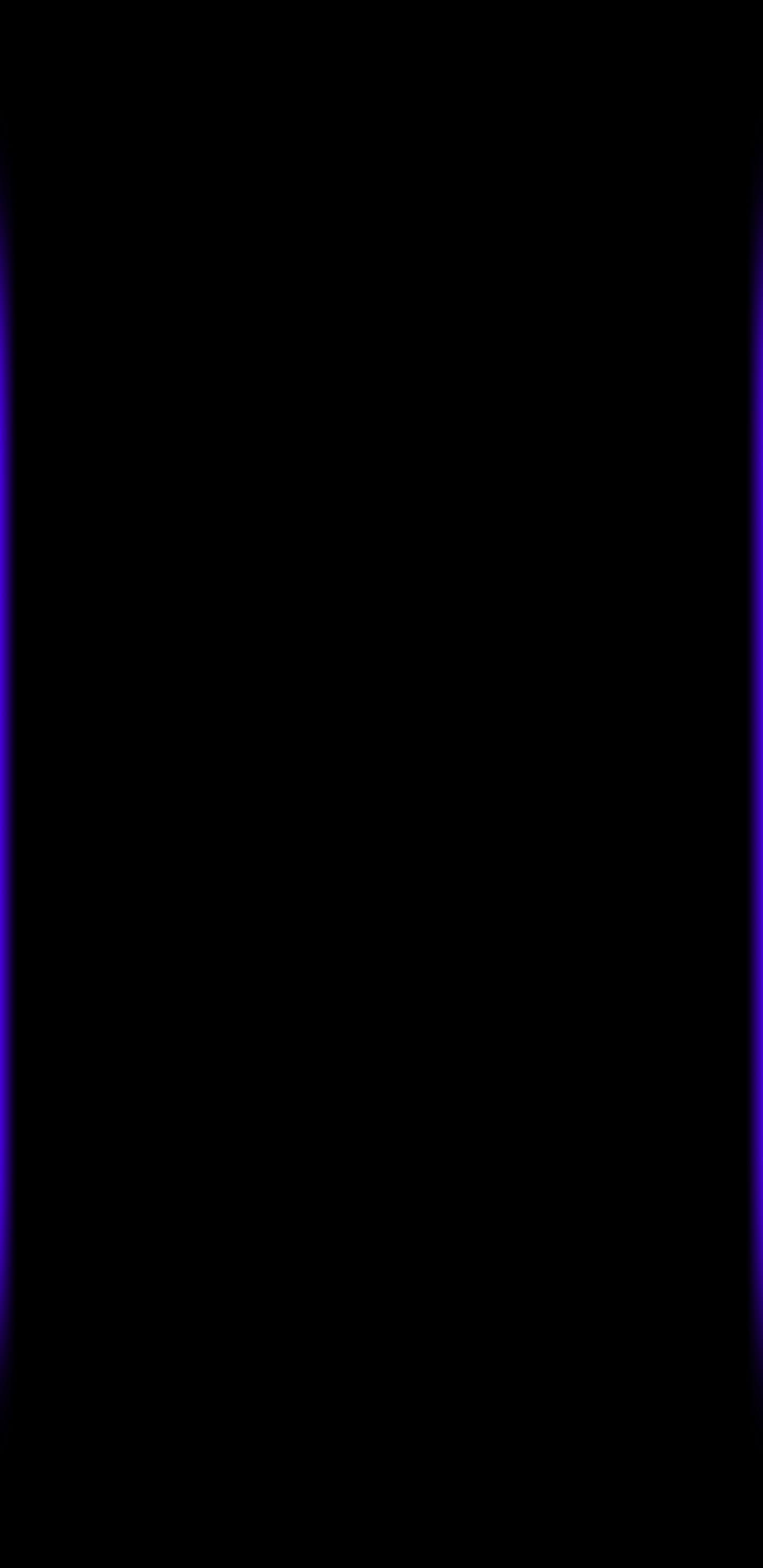 Minimal OLED Side Lighting Wallpaper [1440x2960]