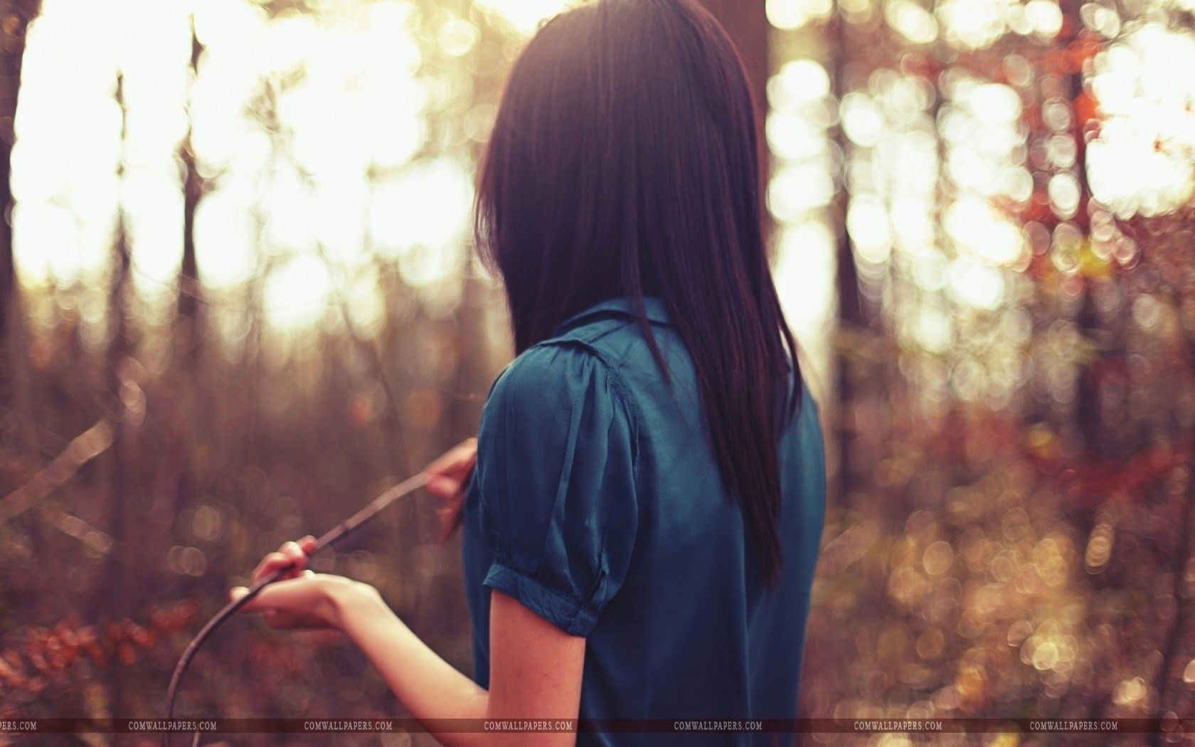 Mood Brunette Forest HD Wallpaper. Alone girl image, Alone girl
