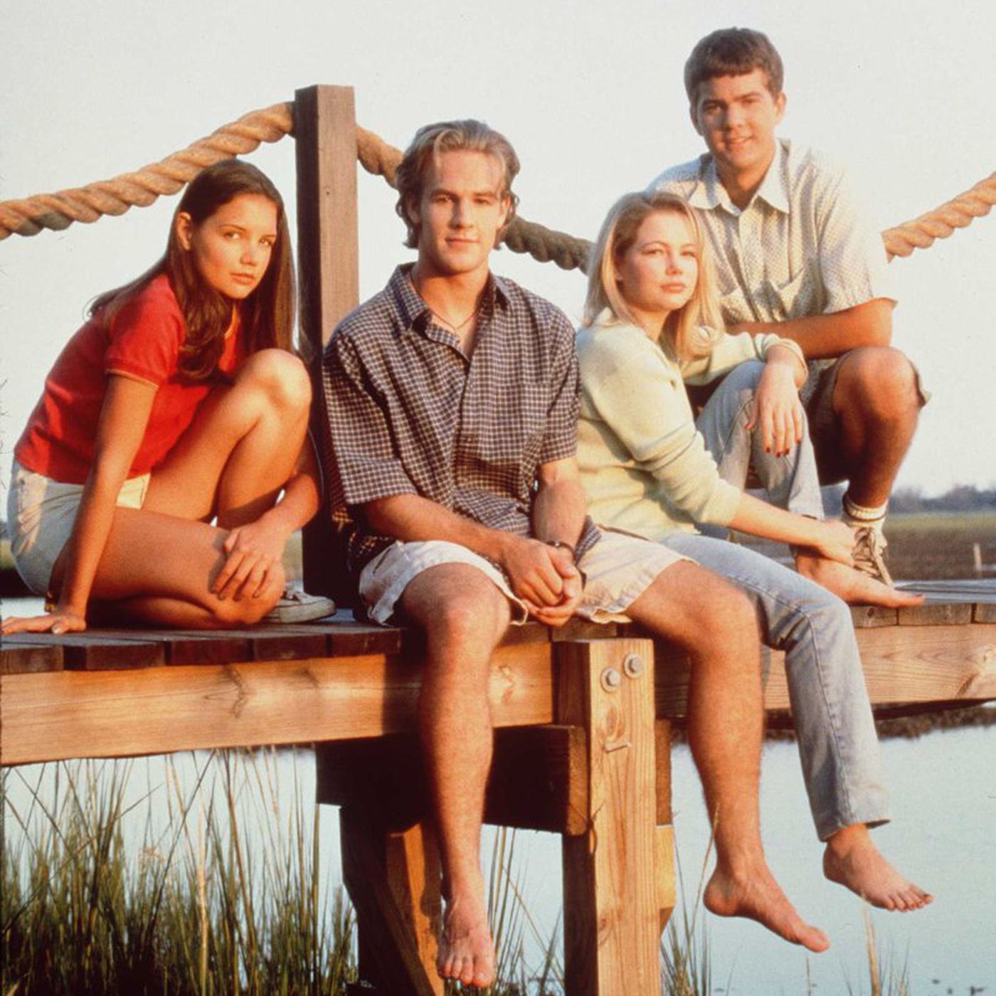 years ago, Dawson's Creek introduced a love triangle that