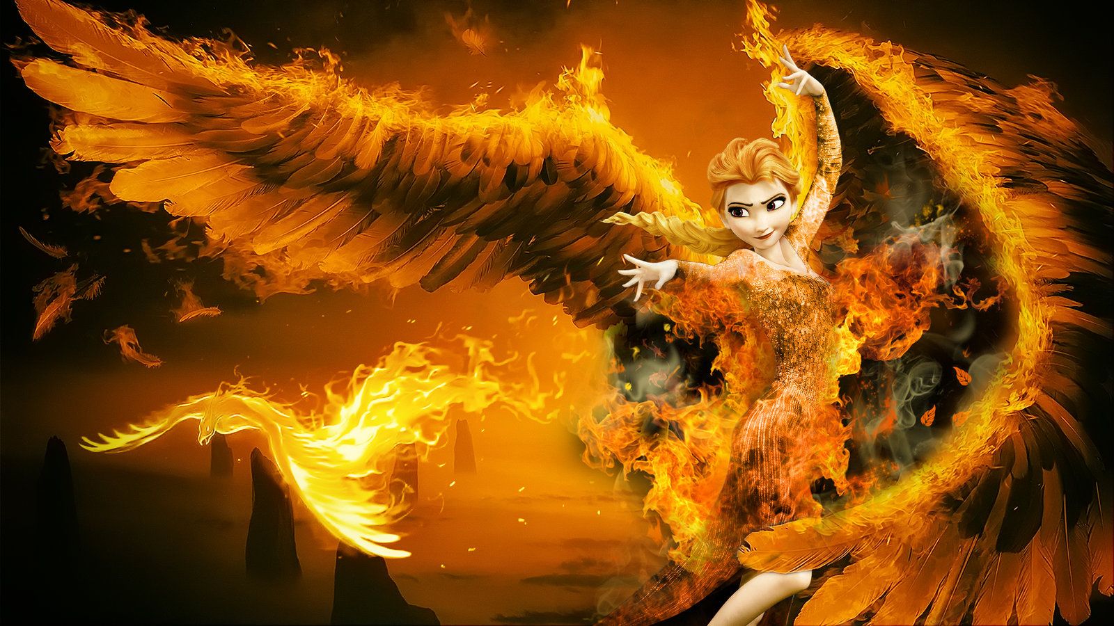 Wings of Fire Wallpaper .hipwallpaper.com