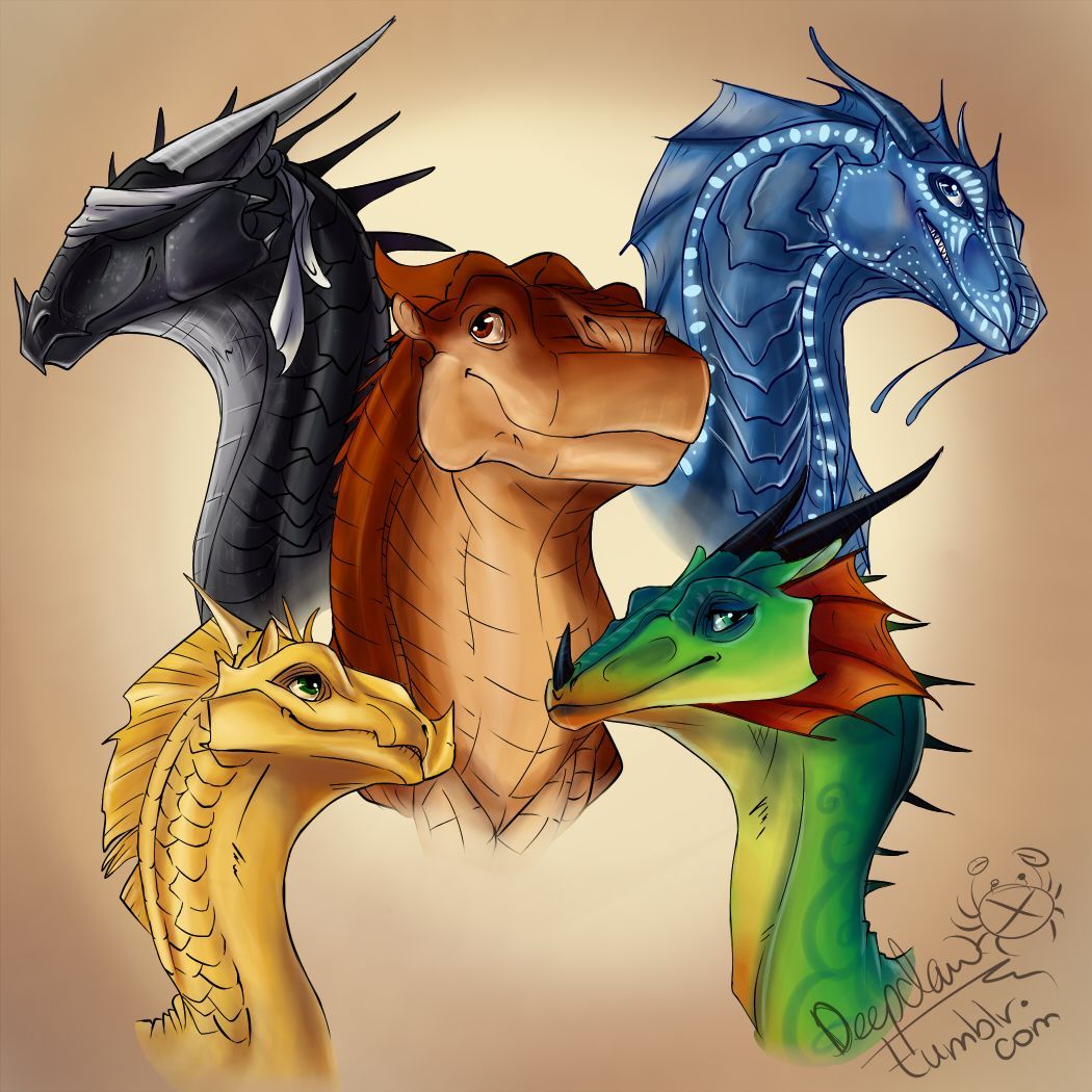 Dragonets From Wings of Fire. Wings of Fire, The Dragonets