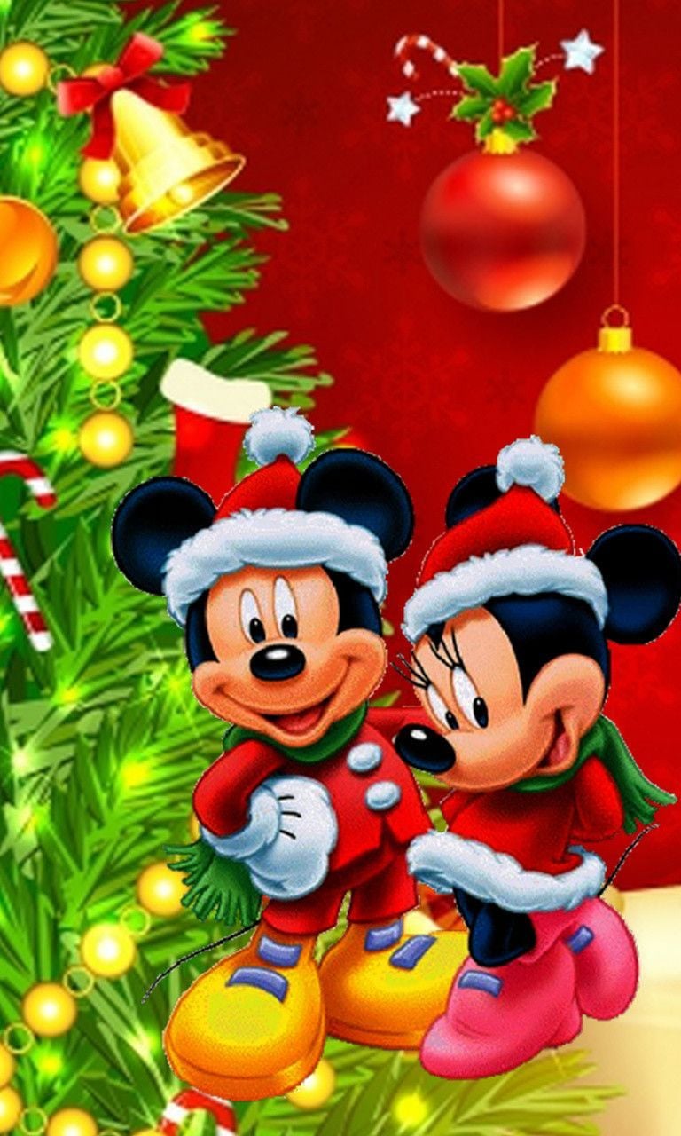 Christmas Minnie Wallpapers - Wallpaper Cave