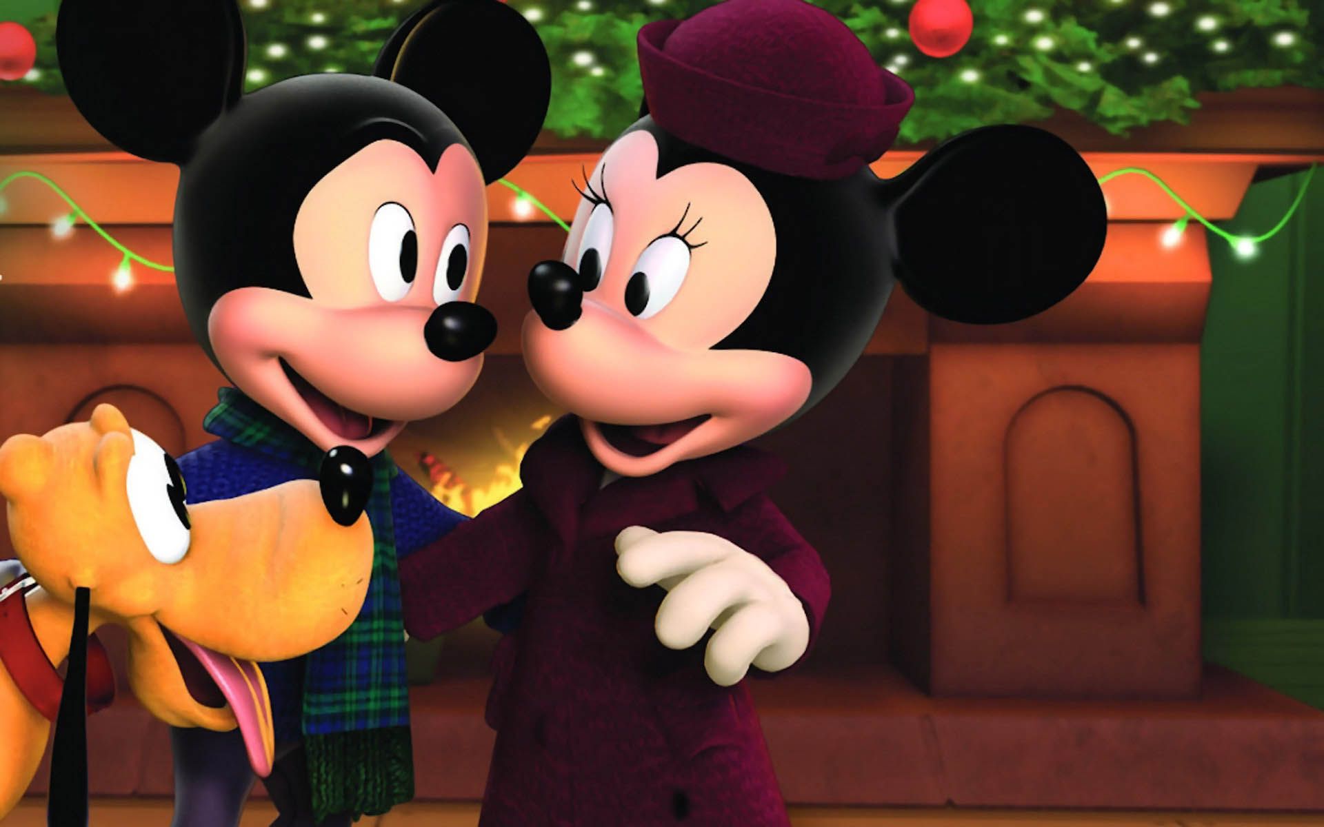 Mickey Twice Upon A Christmas Minnie Wallpaper
