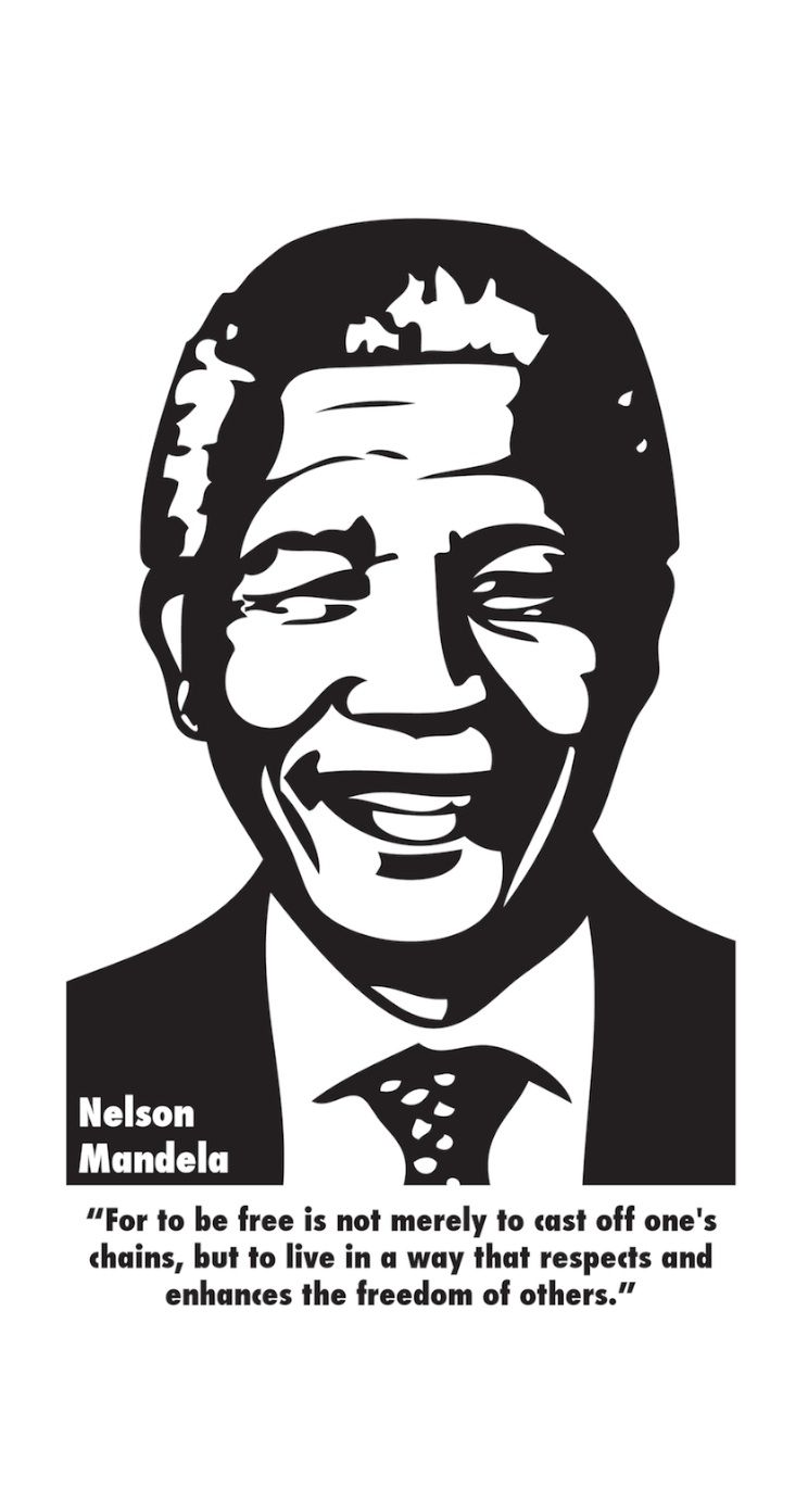 Nelson Mandela Says. iPhone wallpaper - #quotes. Mandela