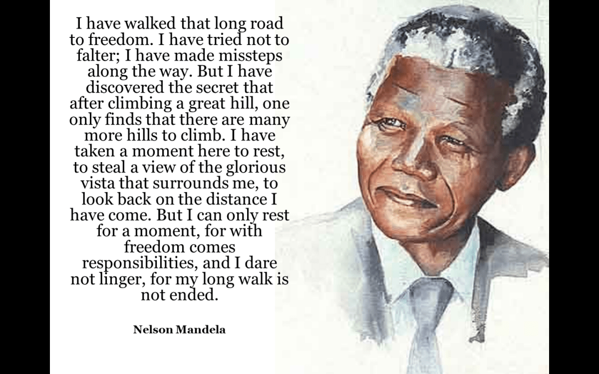 Nelson Mandela Quote Wallpaper. CHATT A BOX