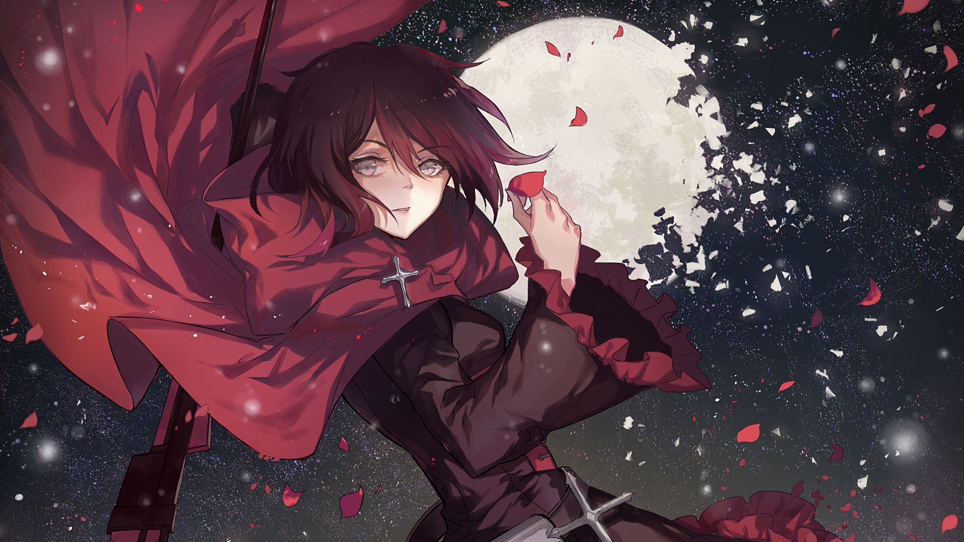 Anime RWBY Ruby Rose Wallpaper. Rwby, Anime