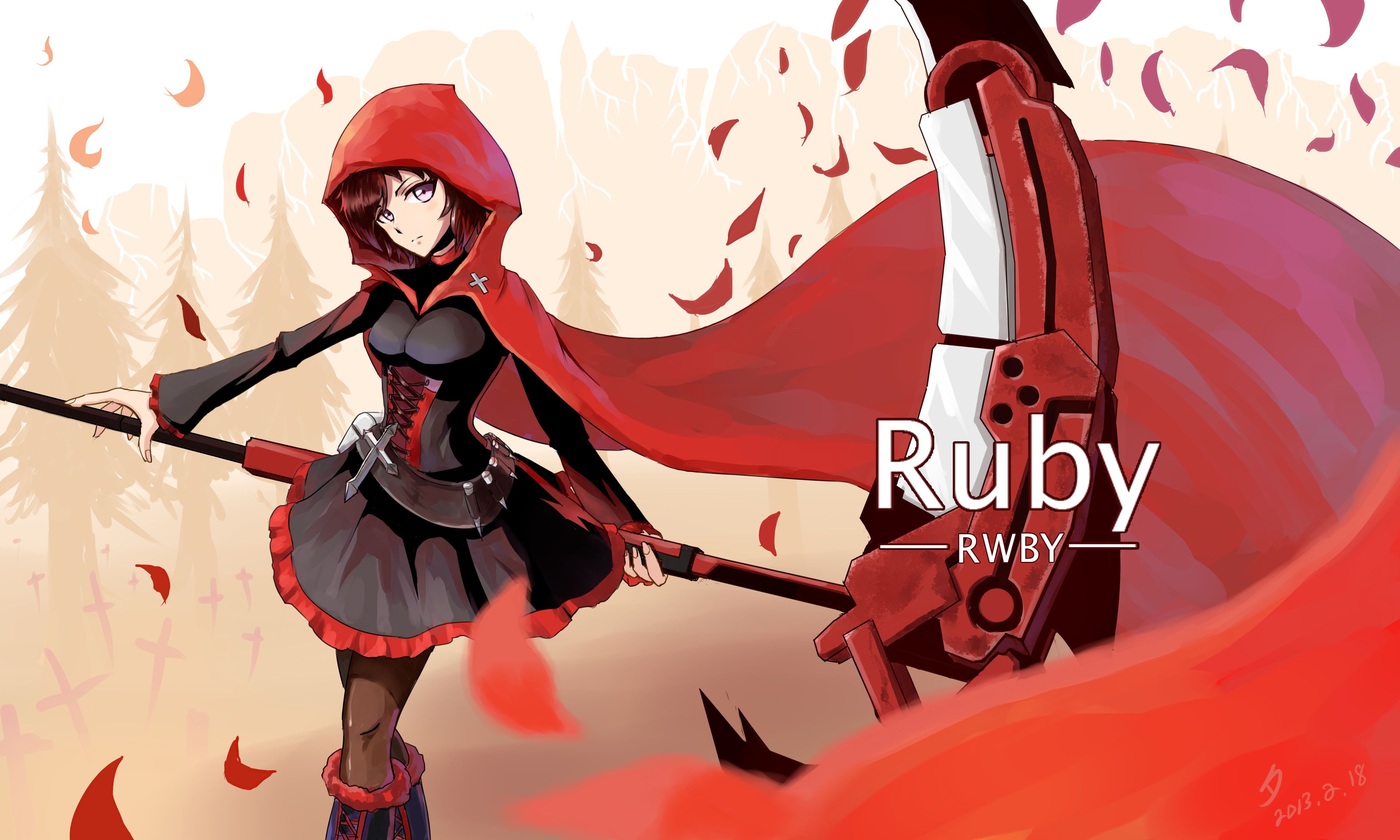 RWBY Ruby Wallpaper