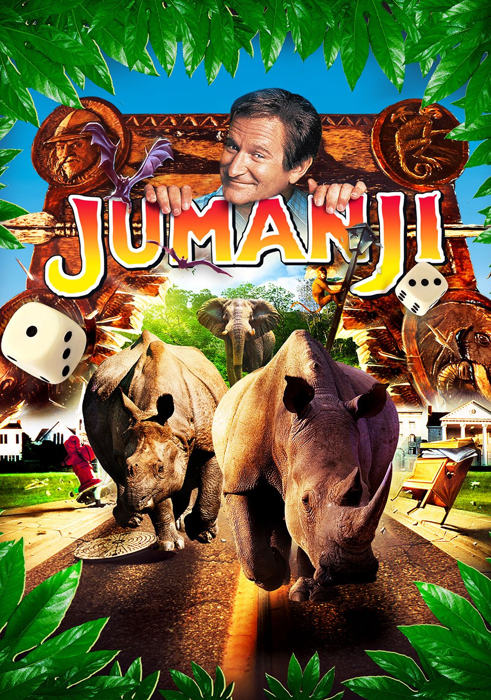 Jumanji Wallpaper Called Jumanji Poster 1 Dvd, HD