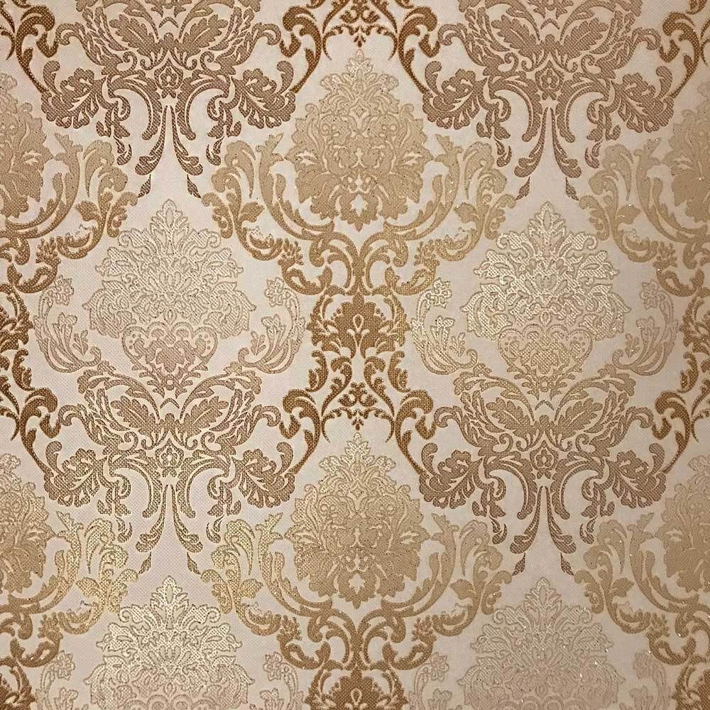 6513 01 Damask Gold Blush Peach Ombre Wallpaper. Damask Wallpaper