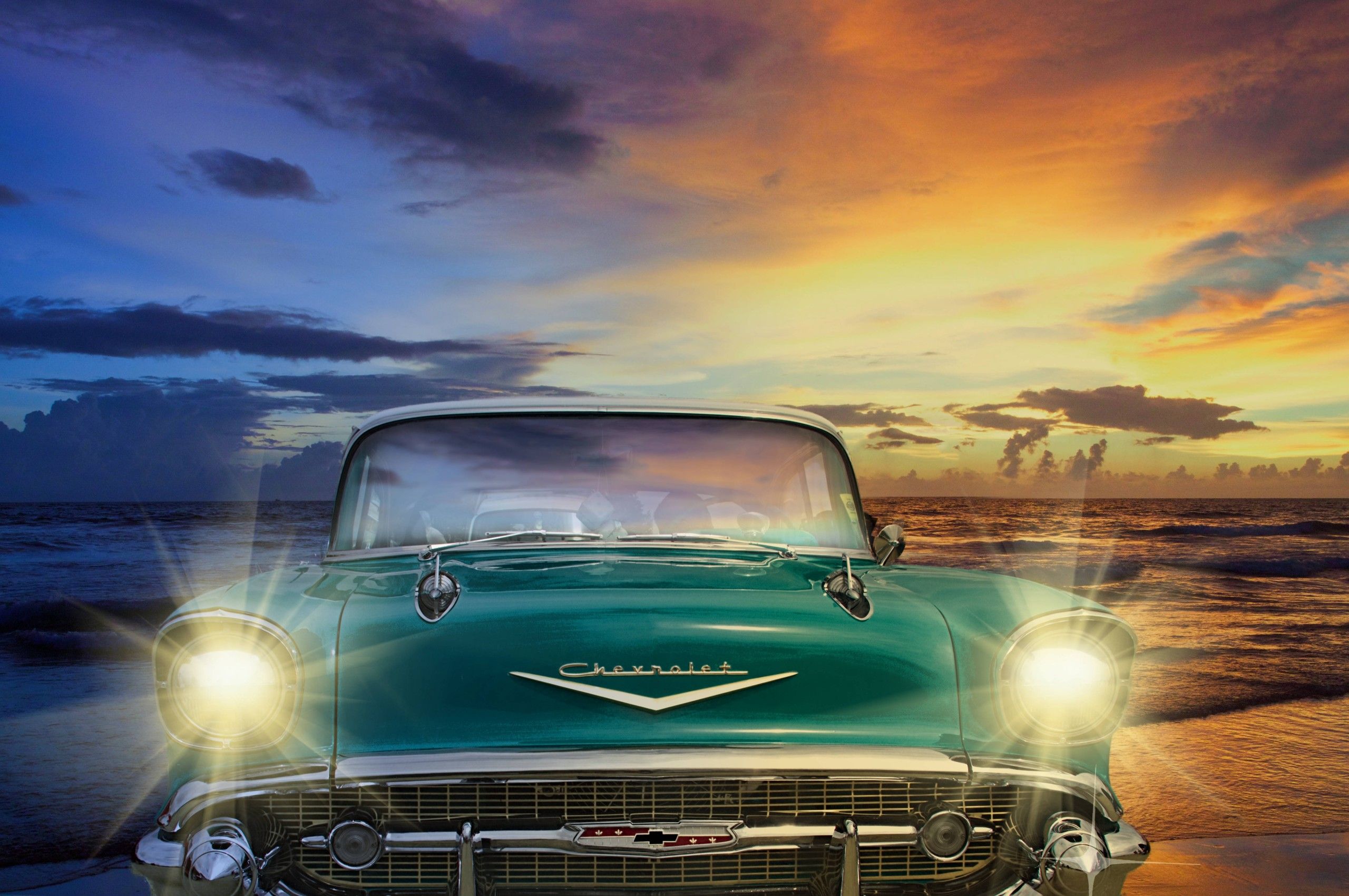Chevrolet Old Retro Classic Vintage Car Chromebook Pixel