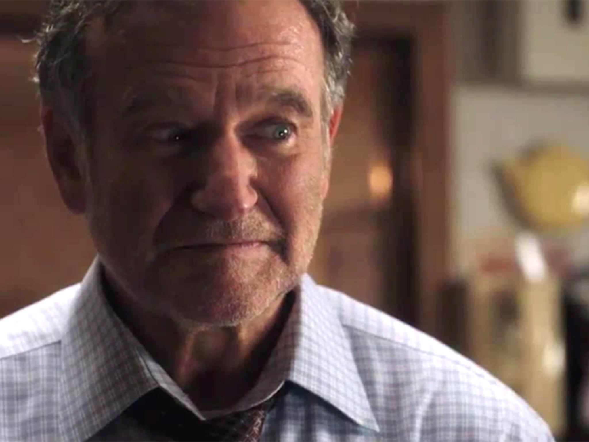 Robin Williams: Watch the late actor in one of his last roles