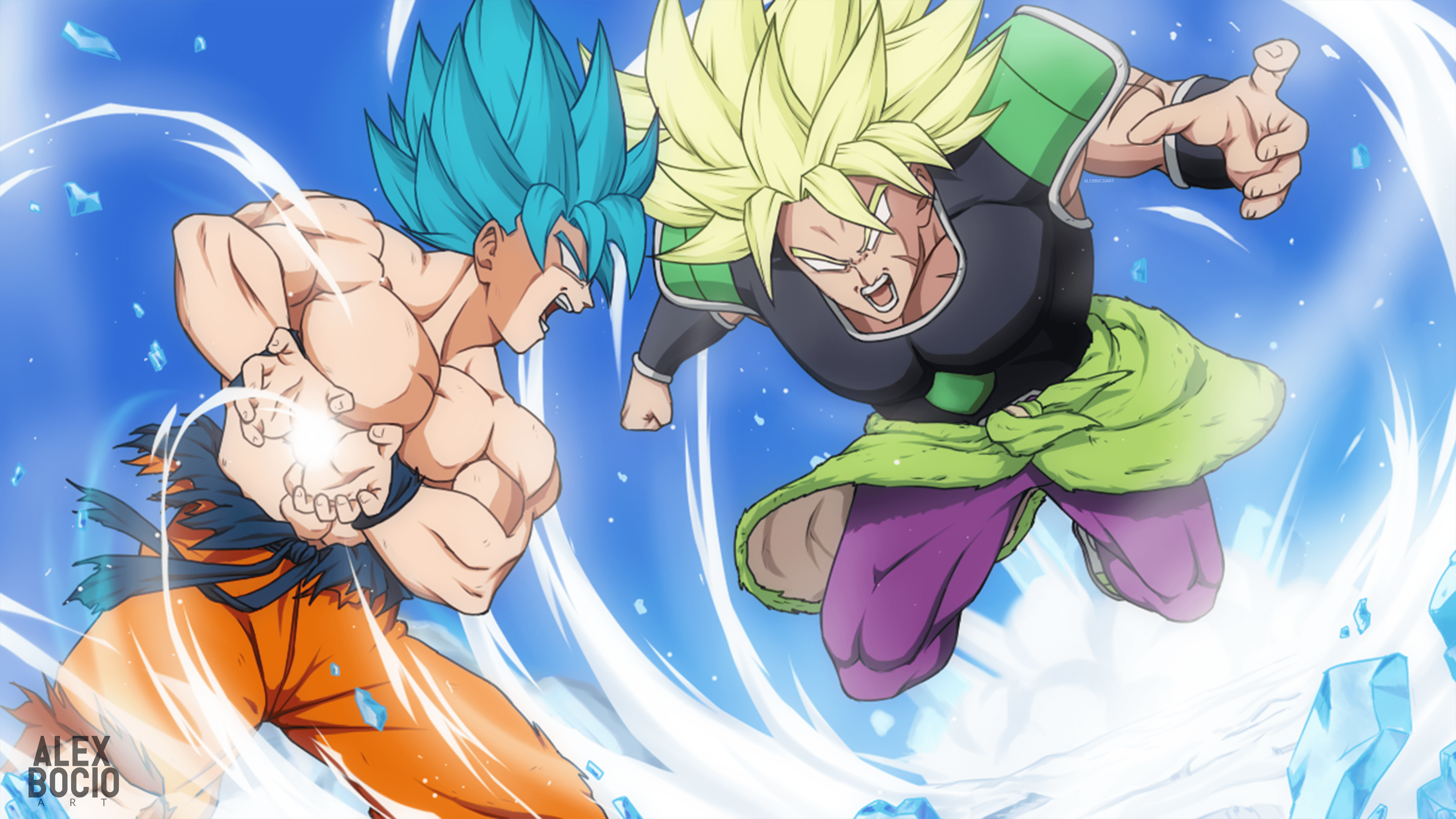 Broly Vs Goku