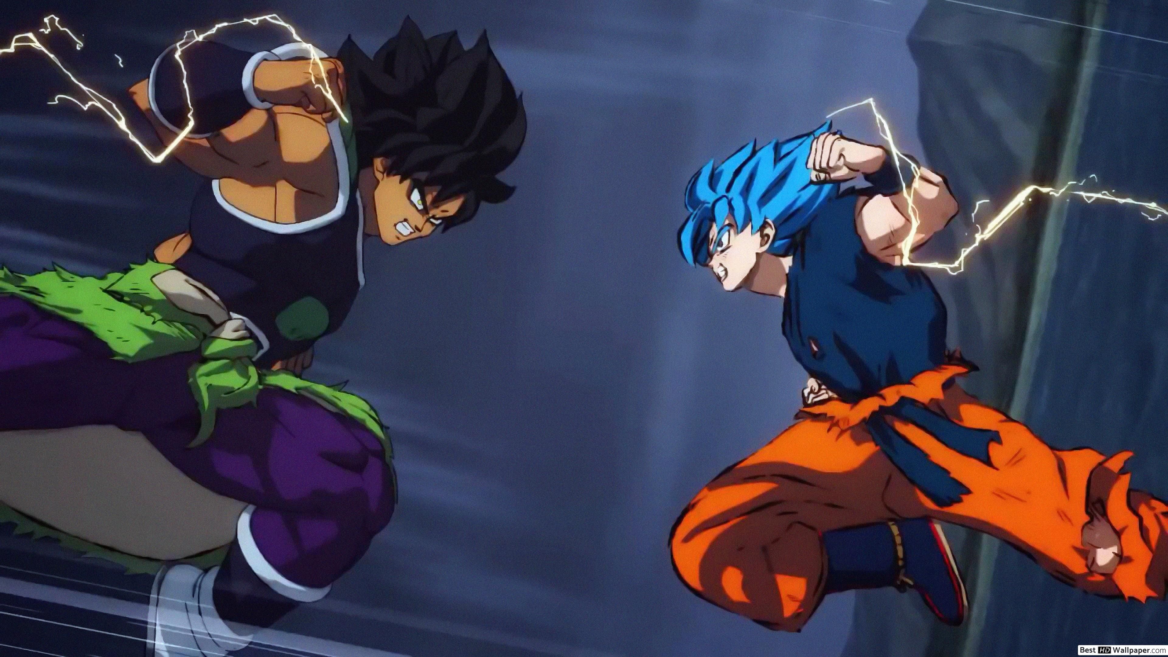Dragon Ball Super Broly Movie Vs Goku HD wallpaper download
