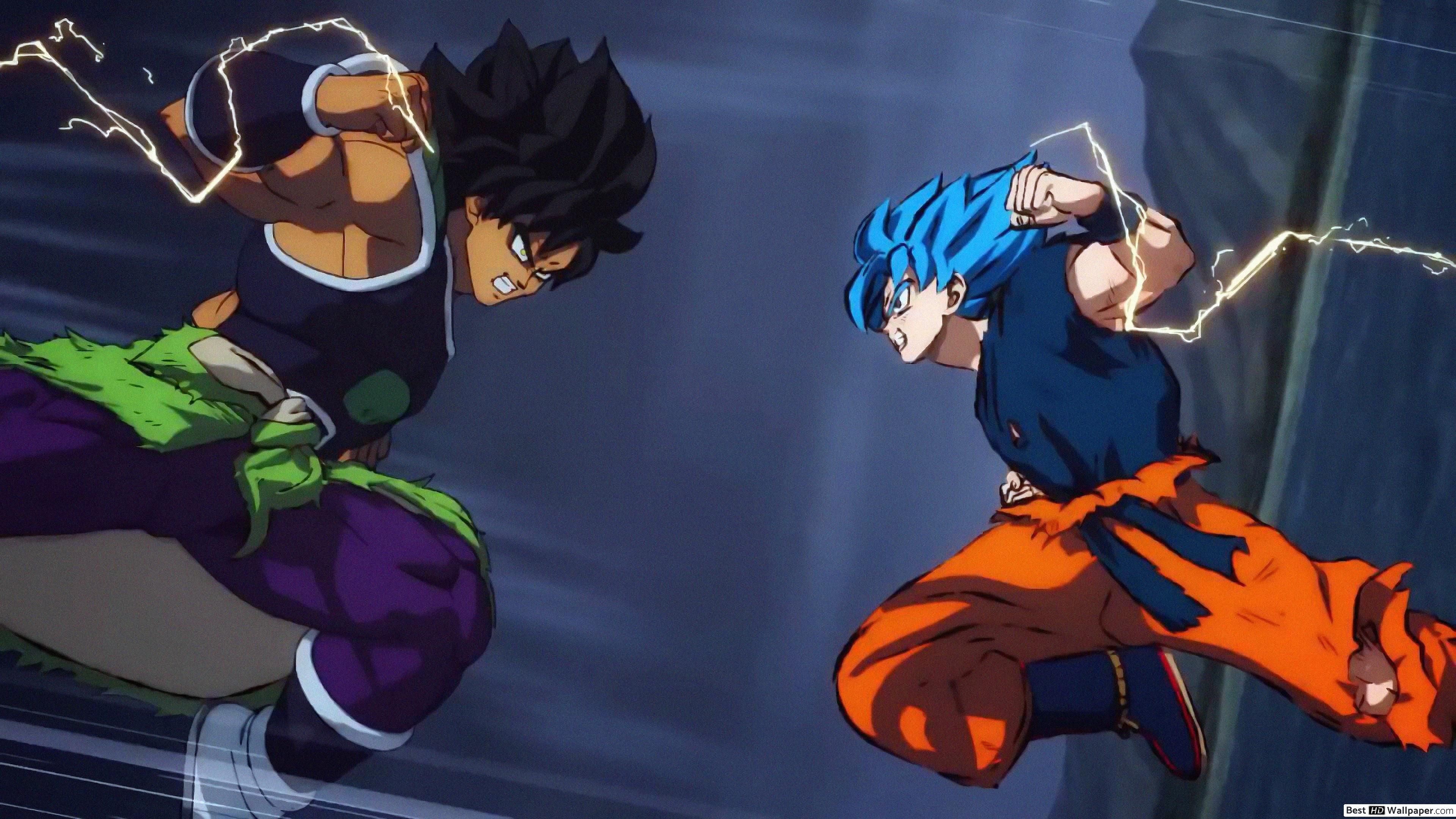 Goku vs. Broly Dragon Ball Super 4K Wallpaper #6.2274