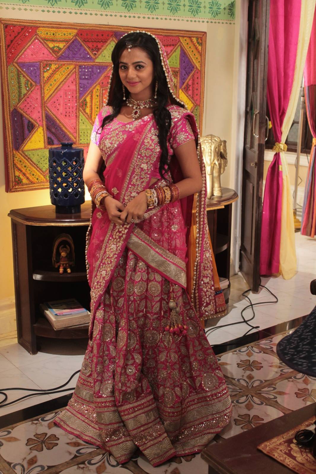 In Photo Prakash Wayangankar In Saree