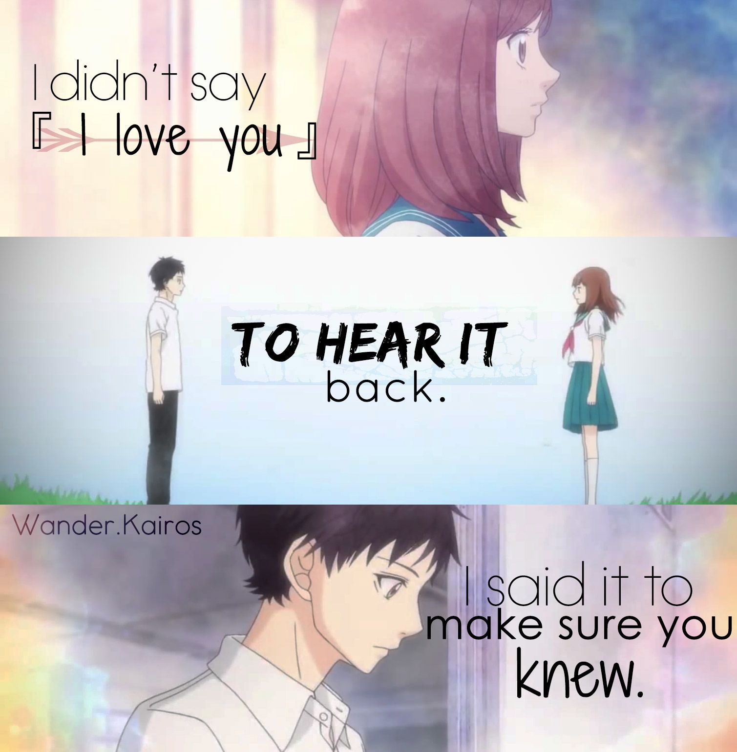 Anime Quotes About Love Cookierecipes